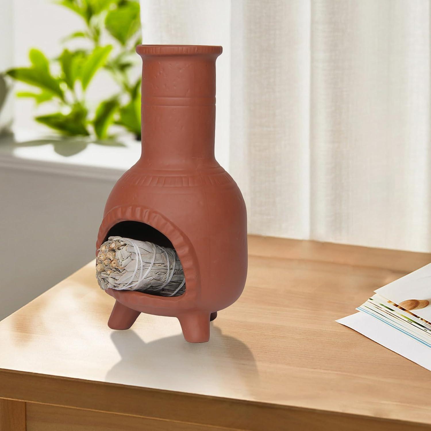 Quemador de Incienso de Cerámica Theriom para Palo Santo