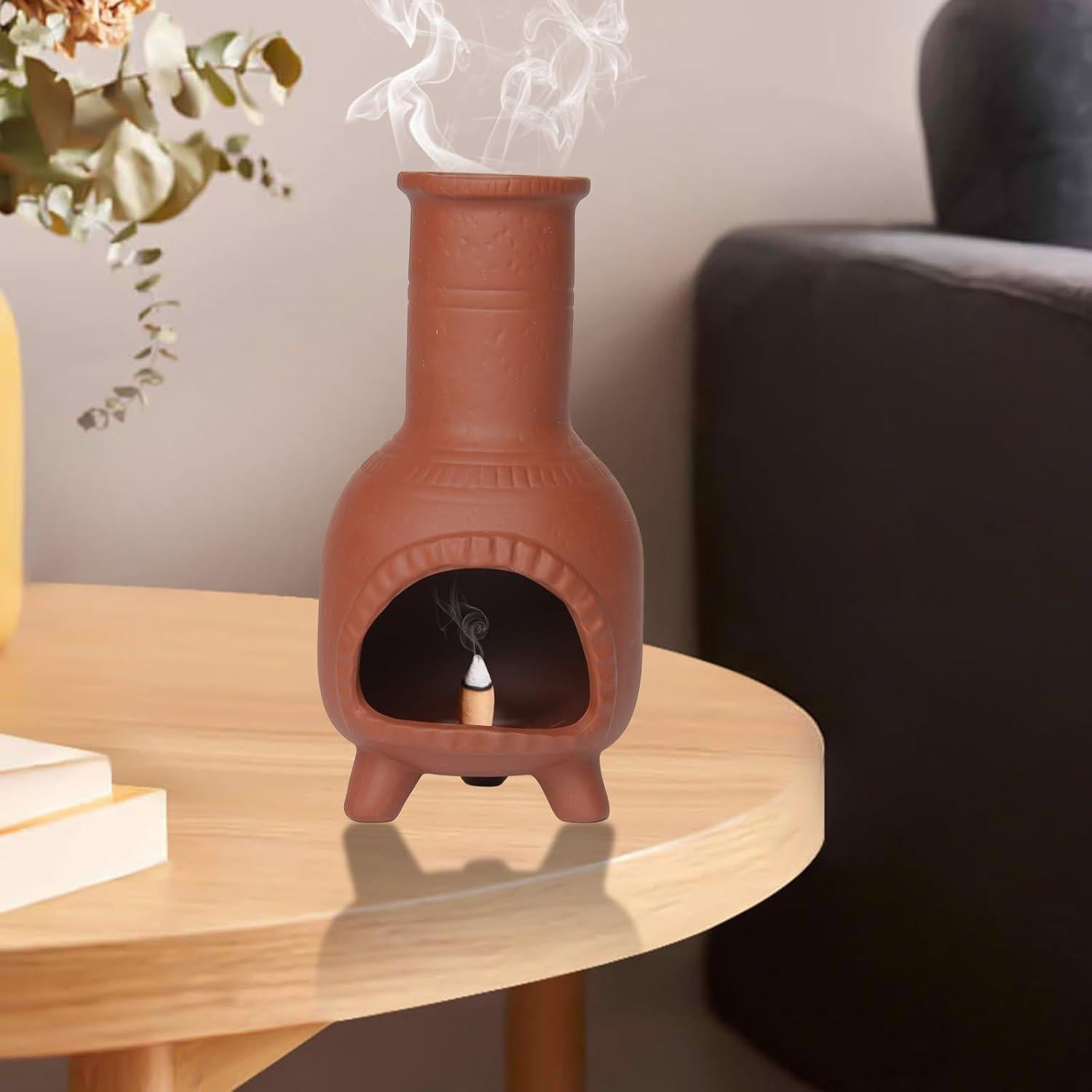 Quemador de Incienso de Cerámica Theriom para Palo Santo