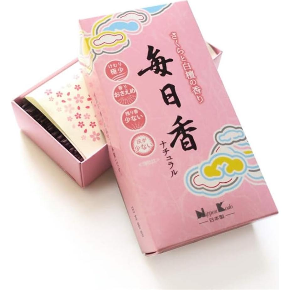 Incienso Japonés Nippon Kodo Flores de Cerezo y Sándalo 280 Varillas