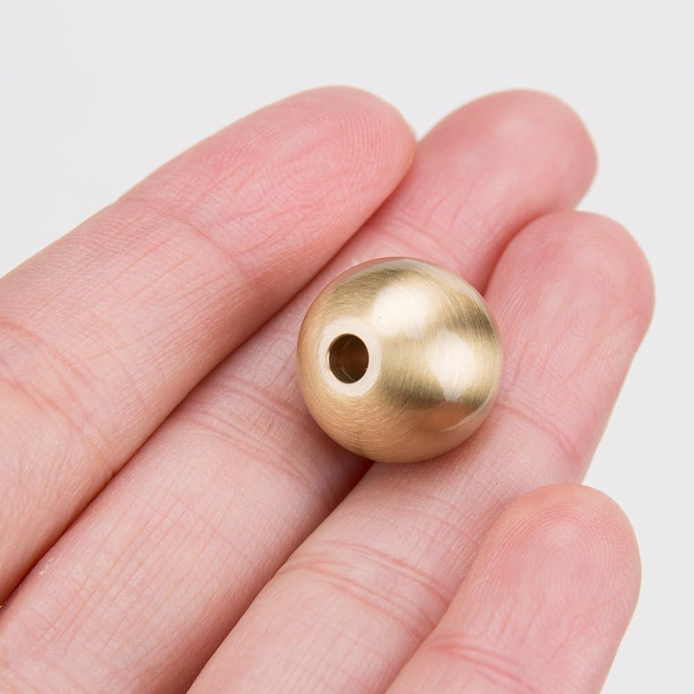 Soporte de Incienso KOOBOOK 2 Piezas Latón Redondo Oro