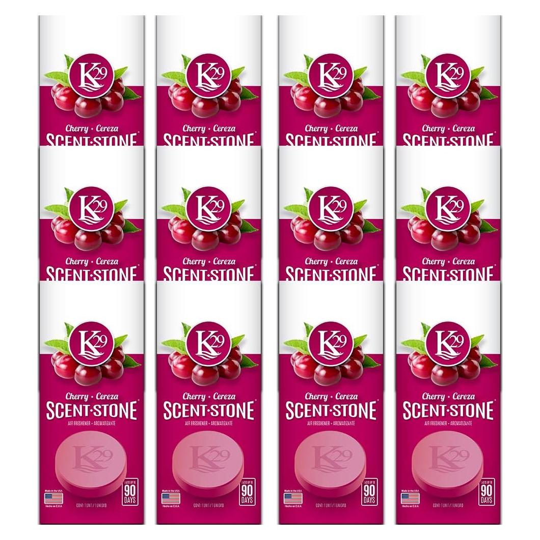 Piedra Aromática K29 Cereza - 12 Unidades Duraderas