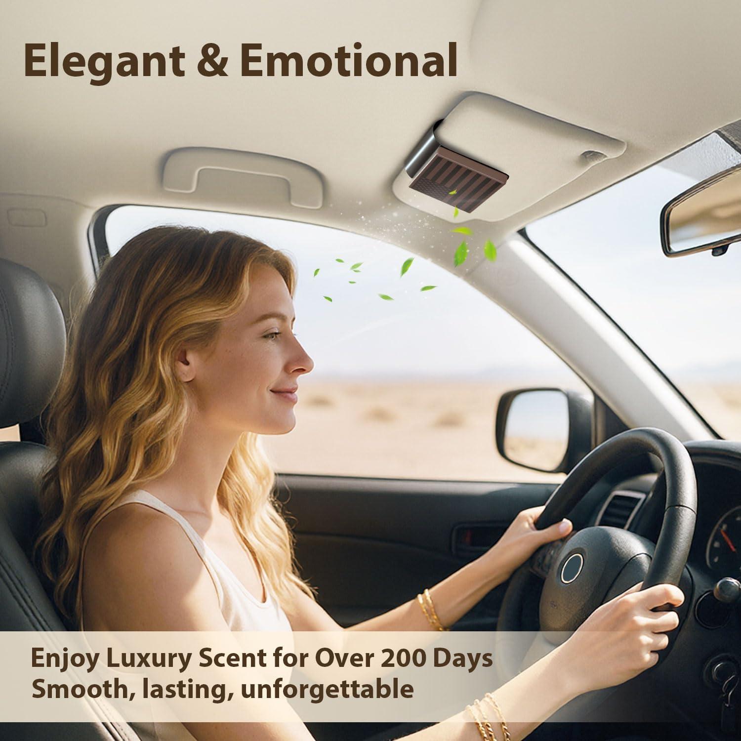 Difusor de aire para coche Wellington 10 ml Ámbar Vainilla 3 PCS