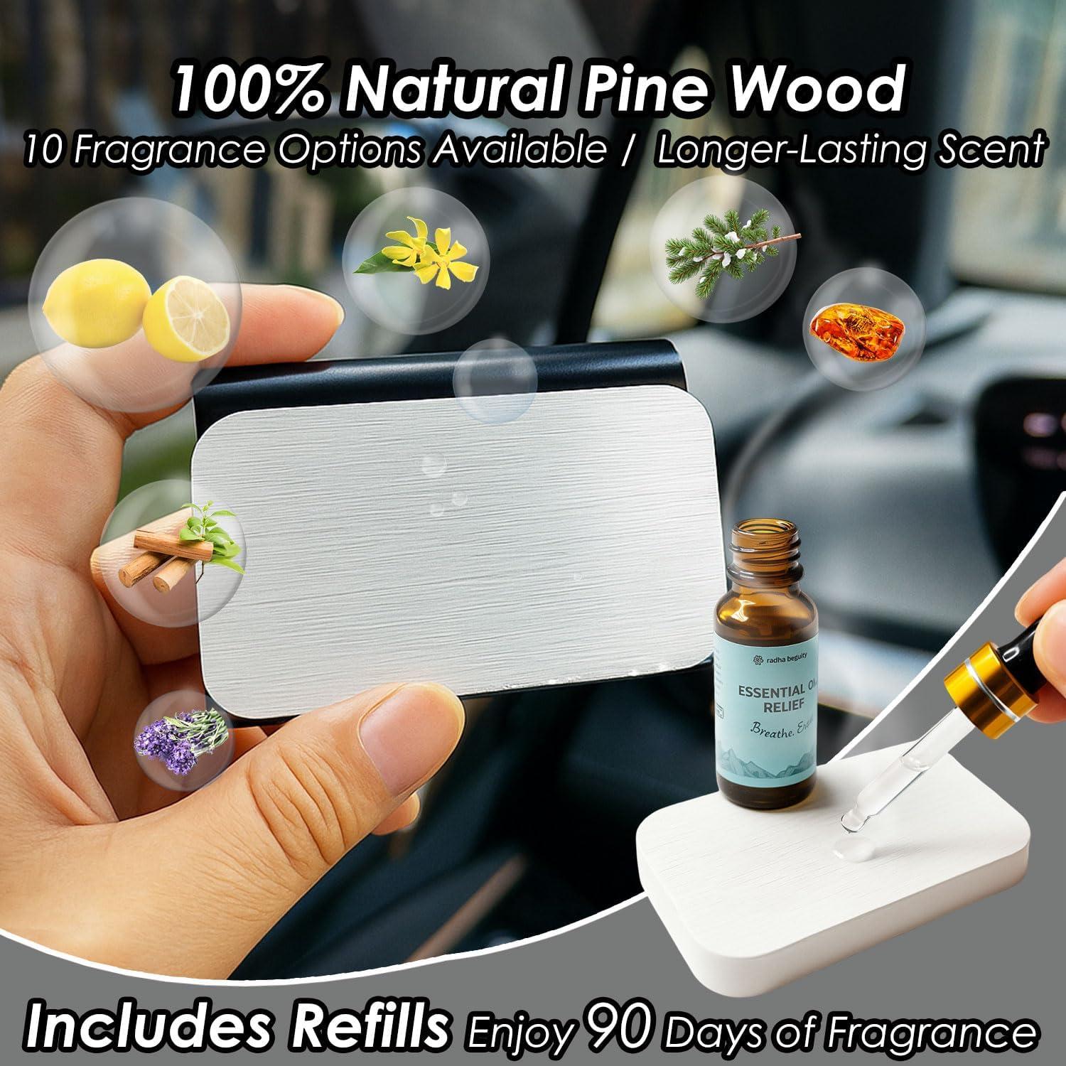 Ambientador para Auto KAKABUBBLE Difusor Natural Recarga Teak