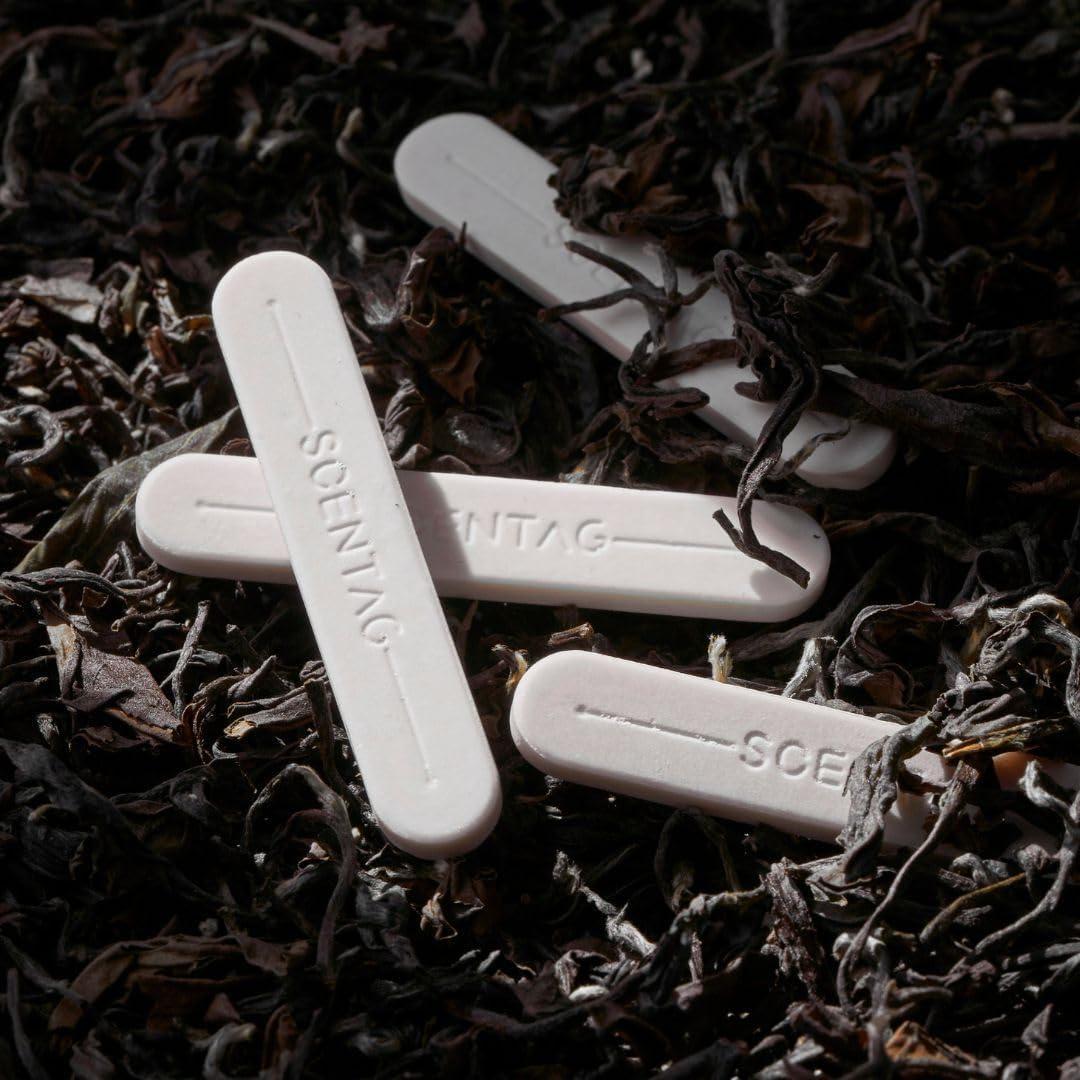 Ambientador de coche Scent Tag con cerámica y clip ventilación