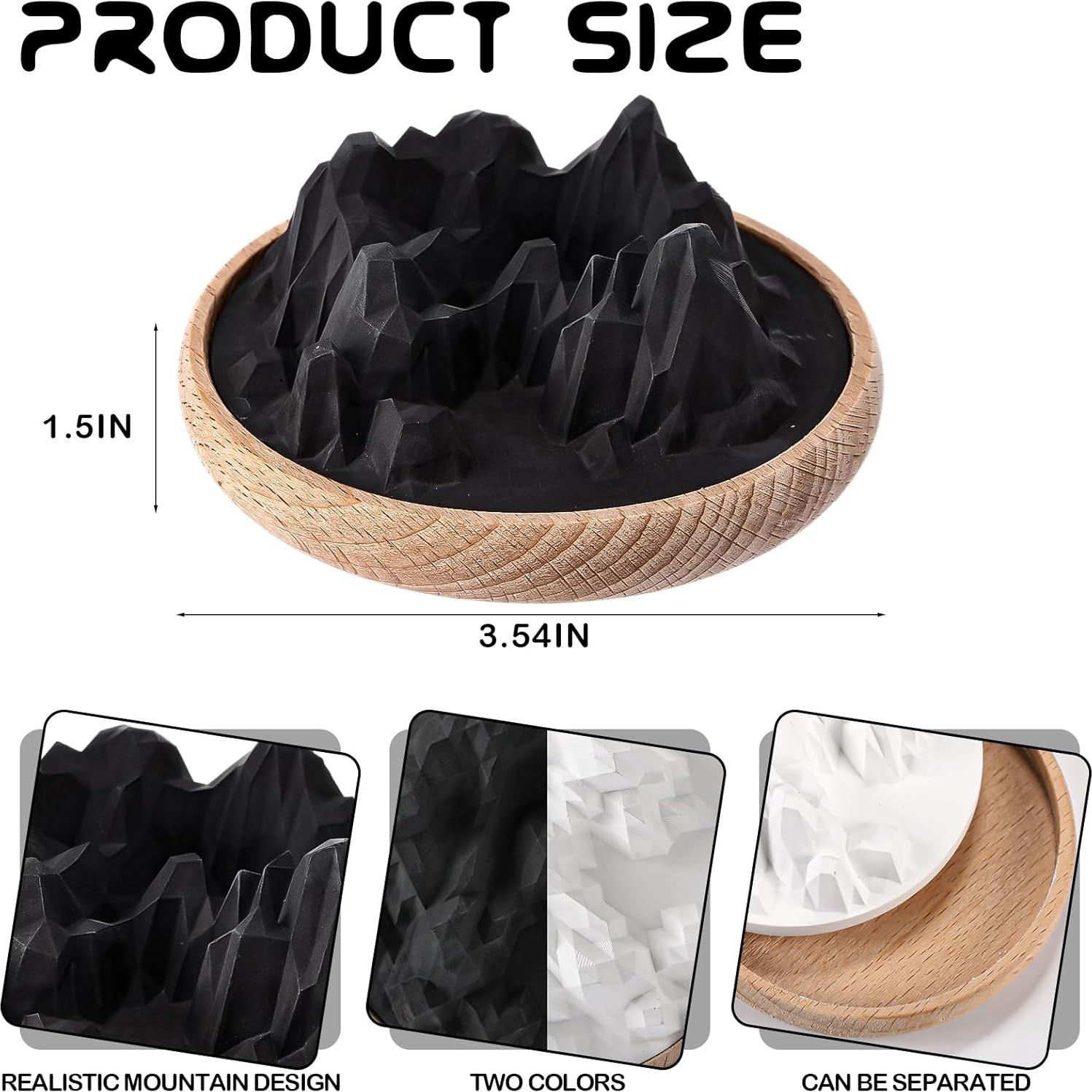 Difusor Pasivo de Aroma Maxdot 2 Pcs Piedra Montaña 9x9 cm