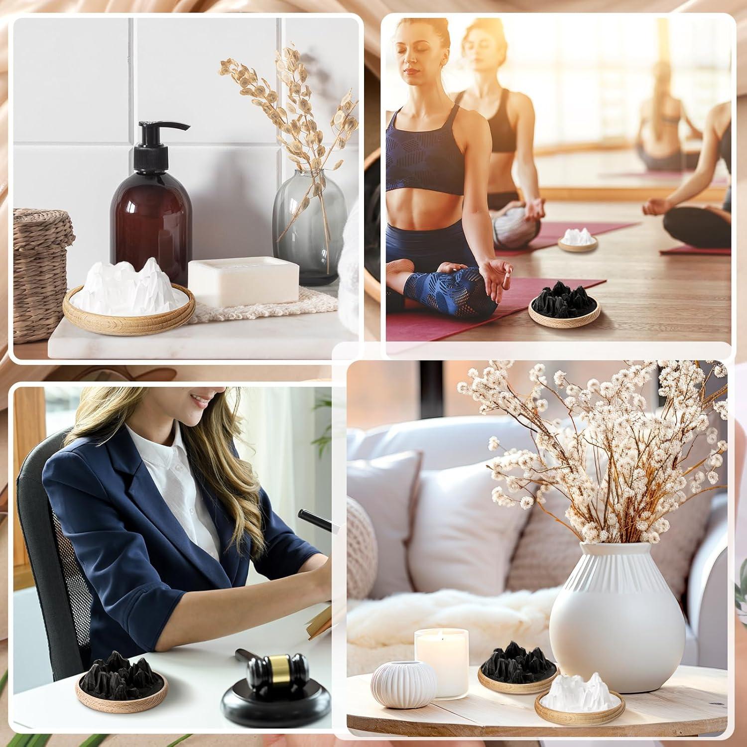 Difusor Pasivo de Aroma Maxdot 2 Pcs Piedra Montaña 9x9 cm