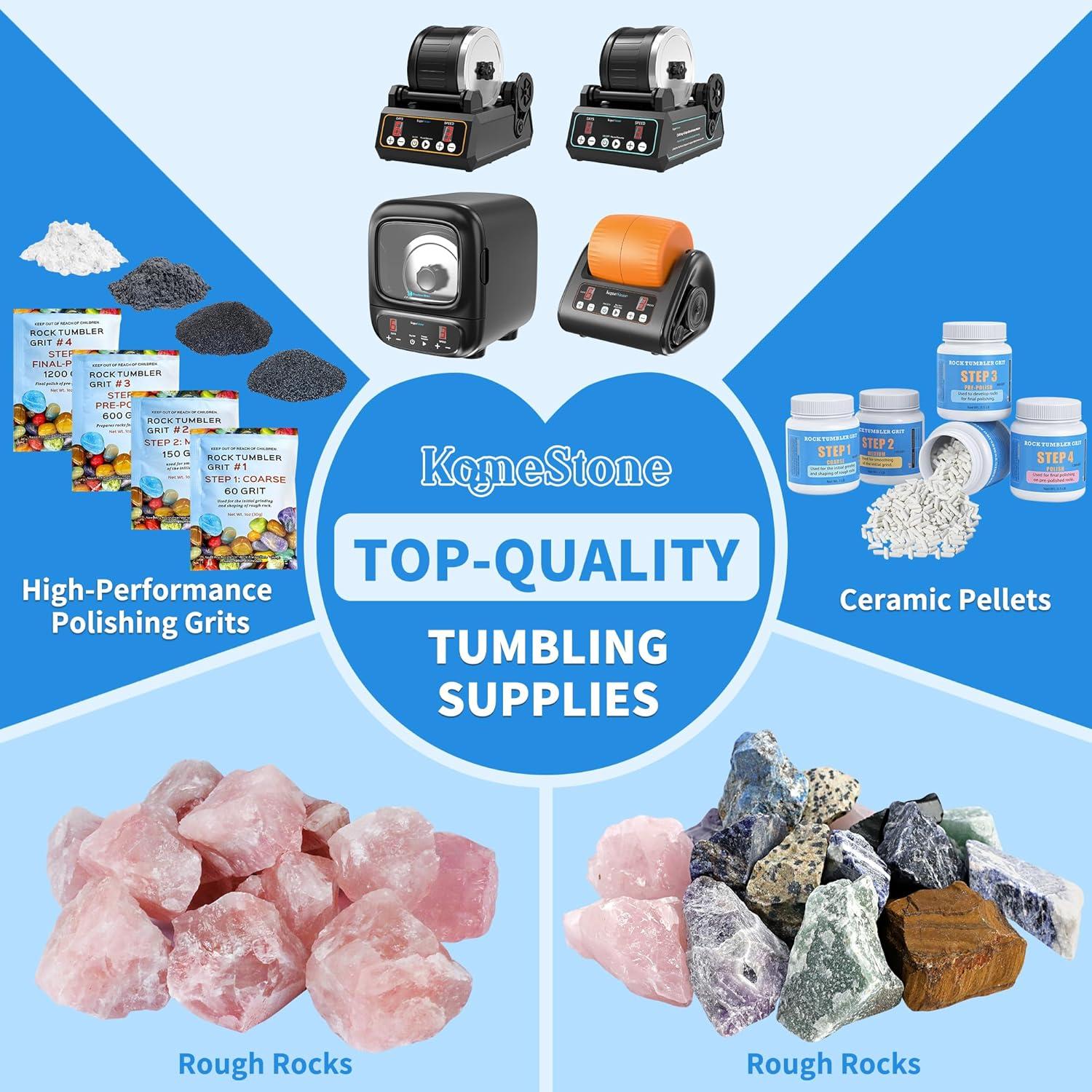 Kit de Recarga de Pulido KomeStone - 2.72 kg, 4 Pasos