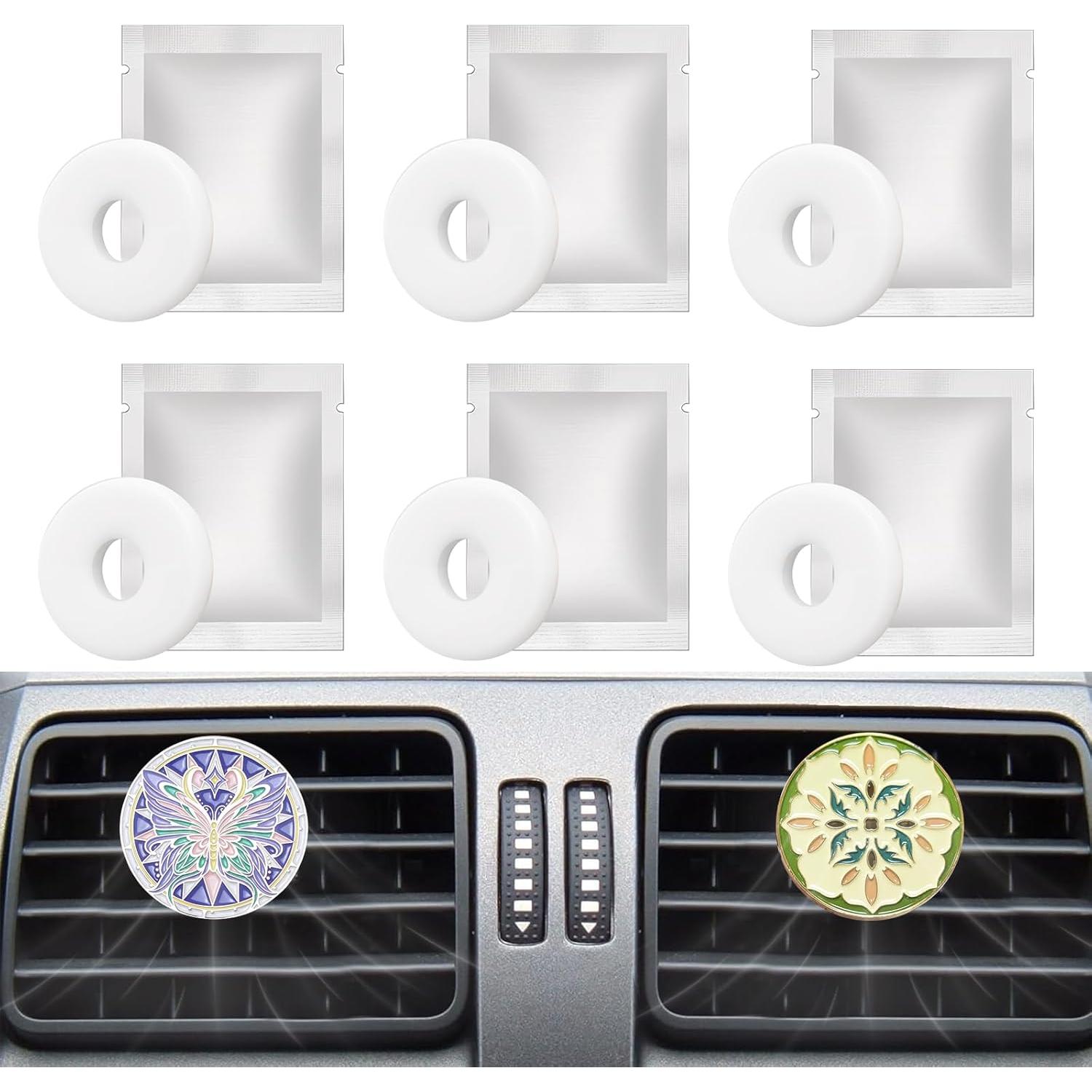 Clip de Ventilación de Aire para Auto MAKYTWOW XX-CAF Oro