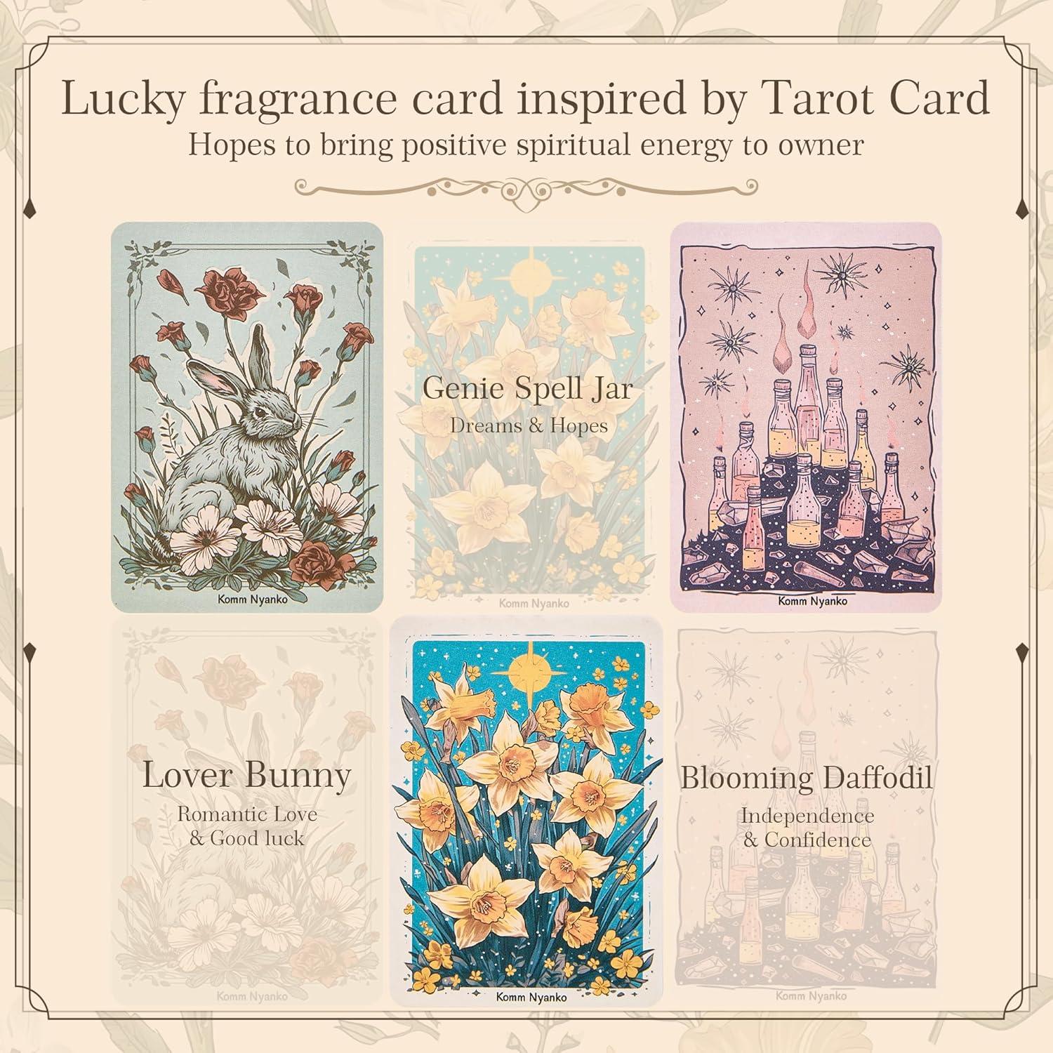 Ambientador de Coche Komm Nyanko - Tarot Aromas Naturales