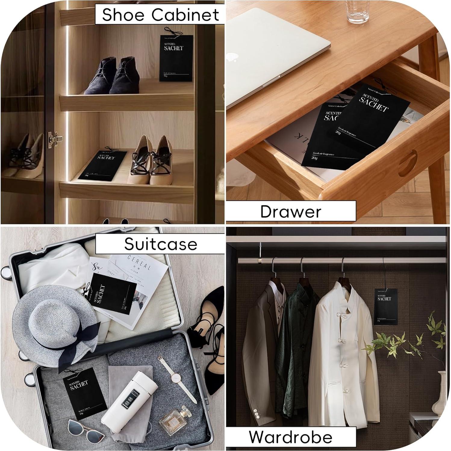 Sachet Aromático para Auto Meschett 3 Fragancias Naturales