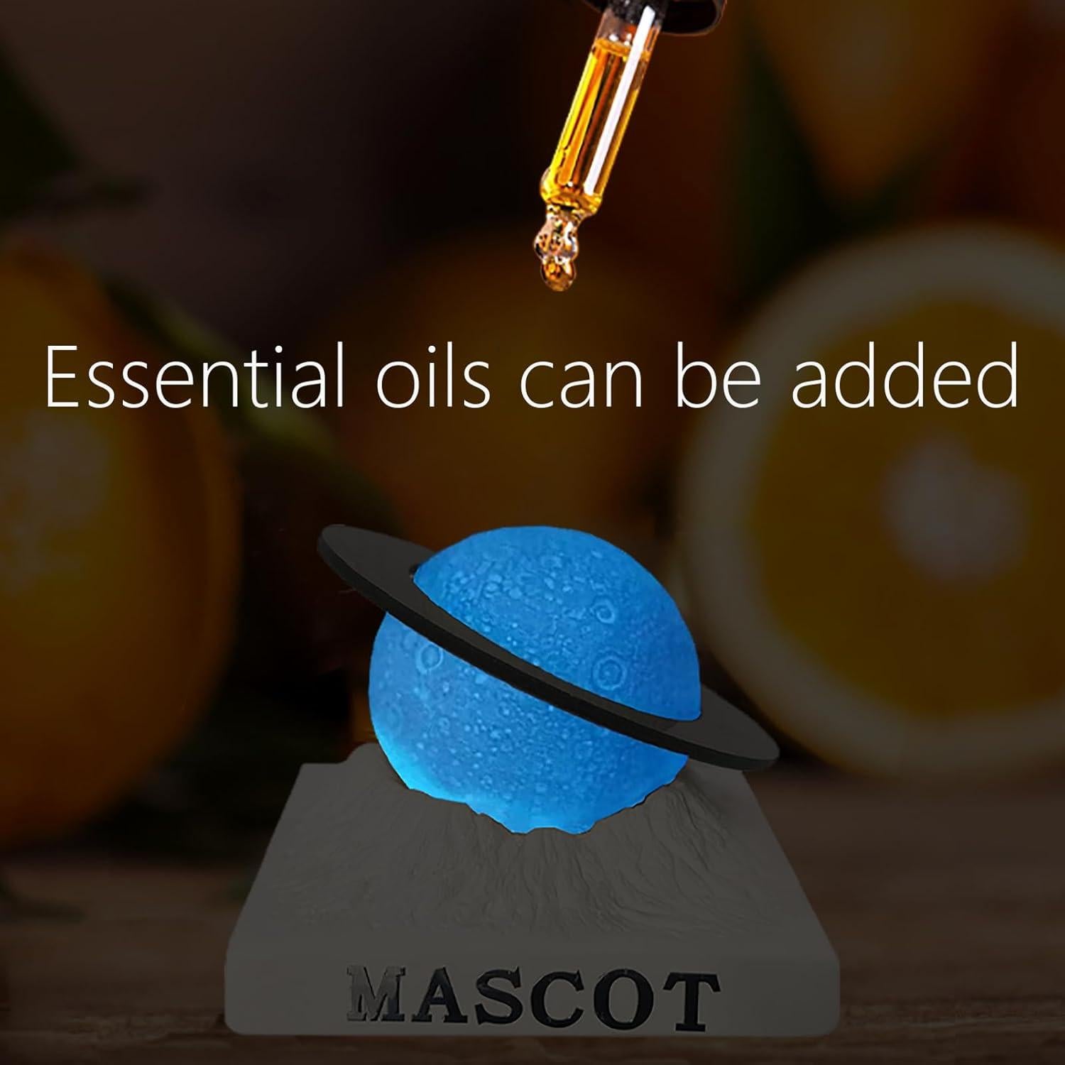 Difusor de Aroma Hikiwin de Piedra Planeta Cambia Color 360g