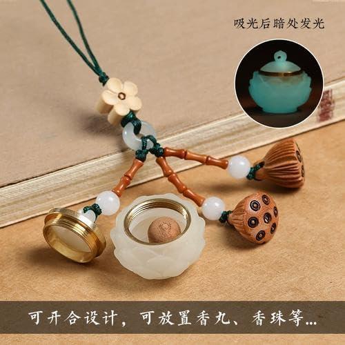 Llavero de Piedra Buena Suerte con Cierre de Hebilla 10cm