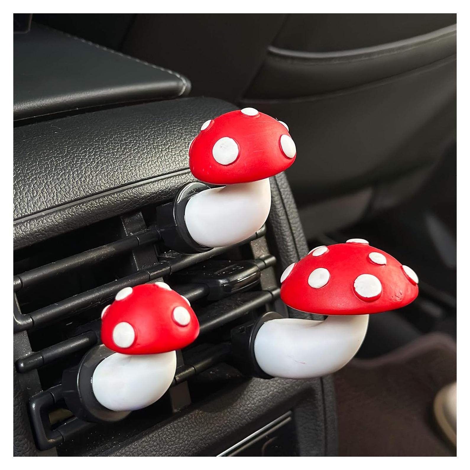 Ambientador de Aire para Auto Zmoso en Clip de Champiñón