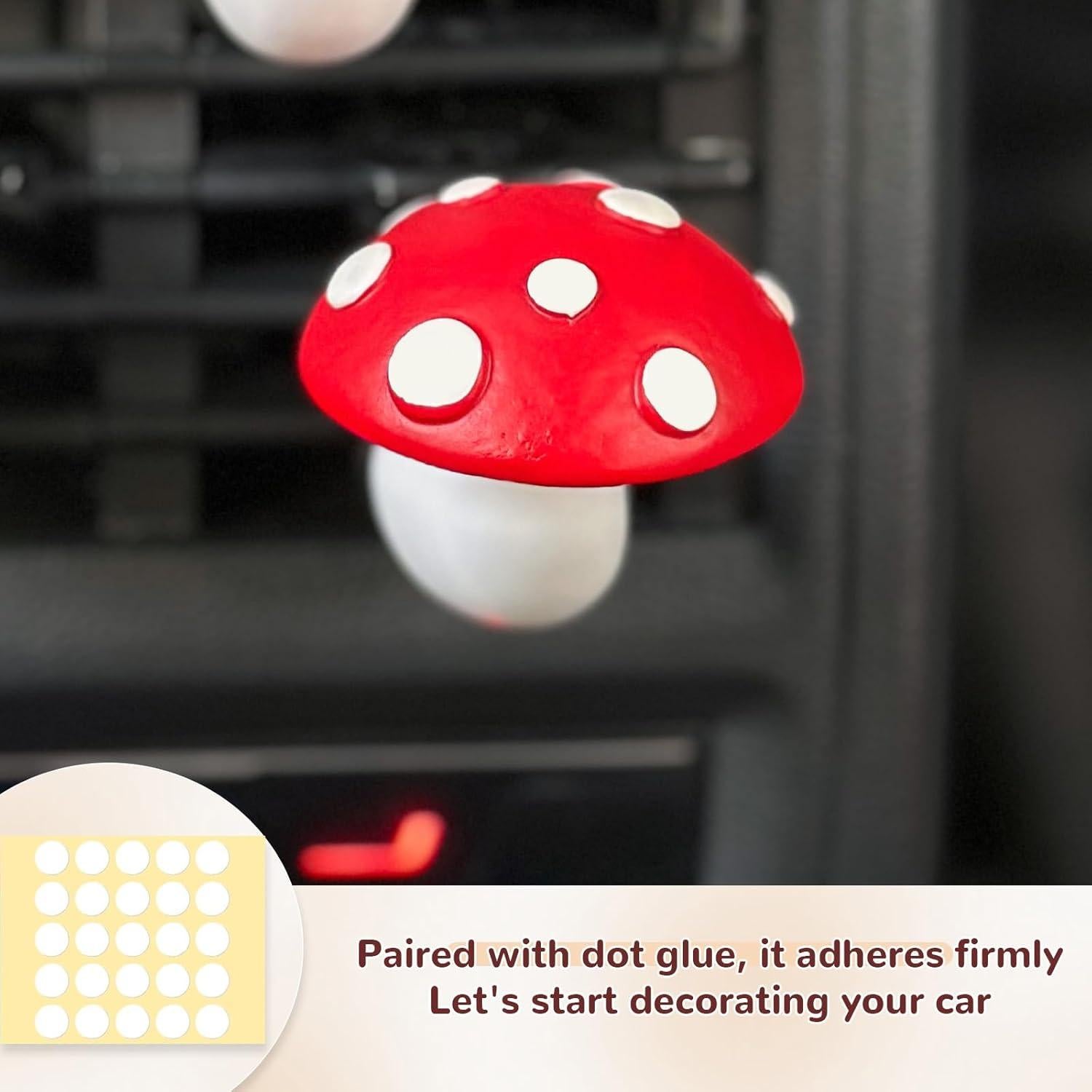 Ambientador de Aire para Auto Zmoso en Clip de Champiñón