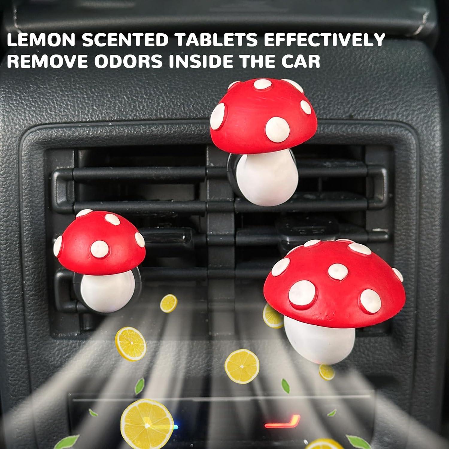 Ambientador de Aire para Auto Zmoso en Clip de Champiñón