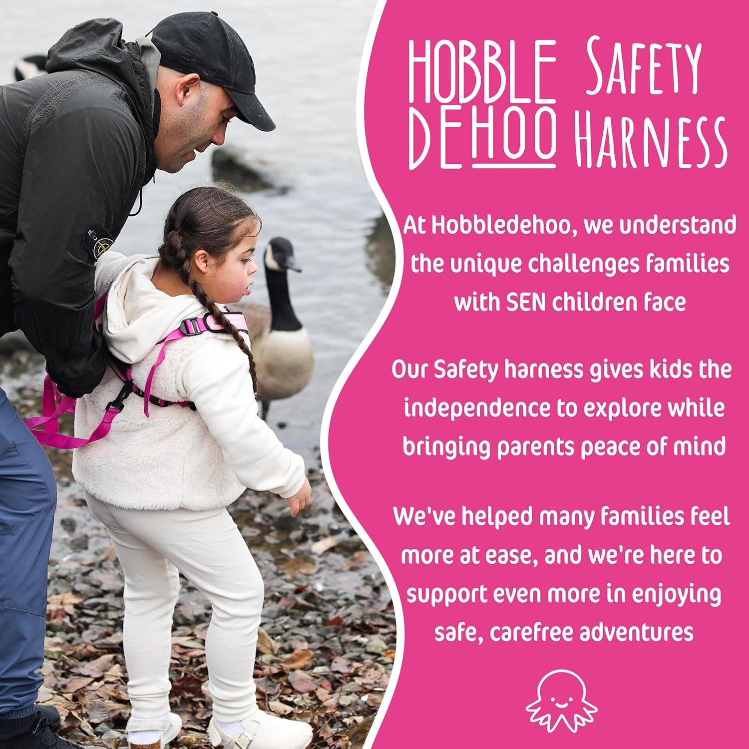 Arnés de Seguridad Hobbledehoo para Niños 2-7 Años Rosa