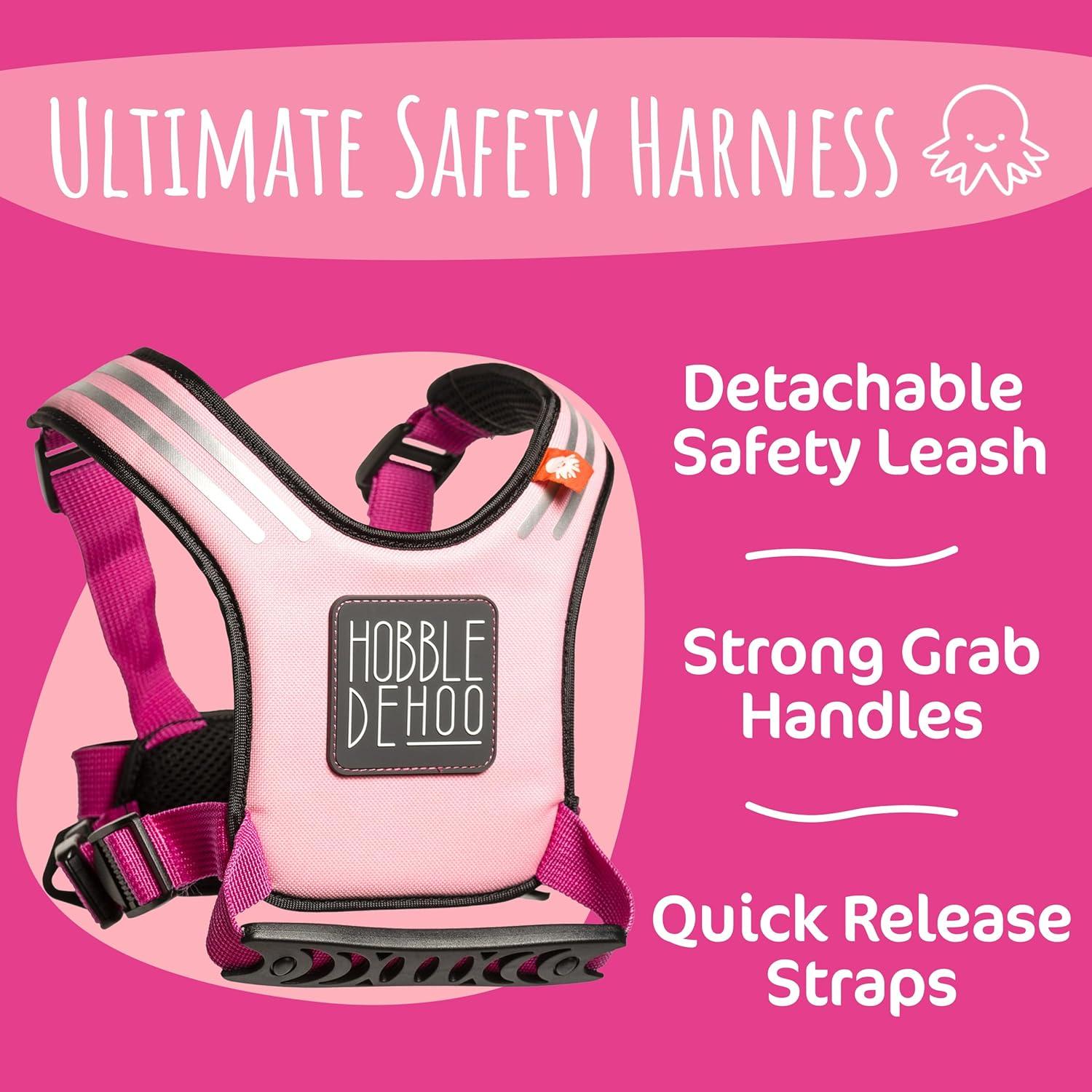 Arnés de Seguridad Hobbledehoo para Niños 2-7 Años Rosa