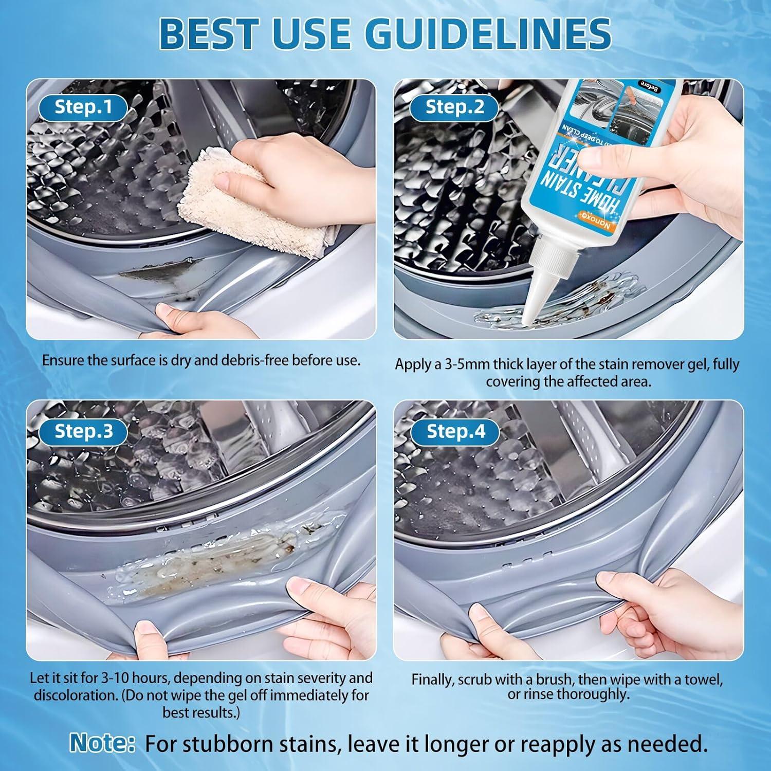 Gel Quitamanchas Multiusos Nanoxa 148 ml - Limpieza Profunda