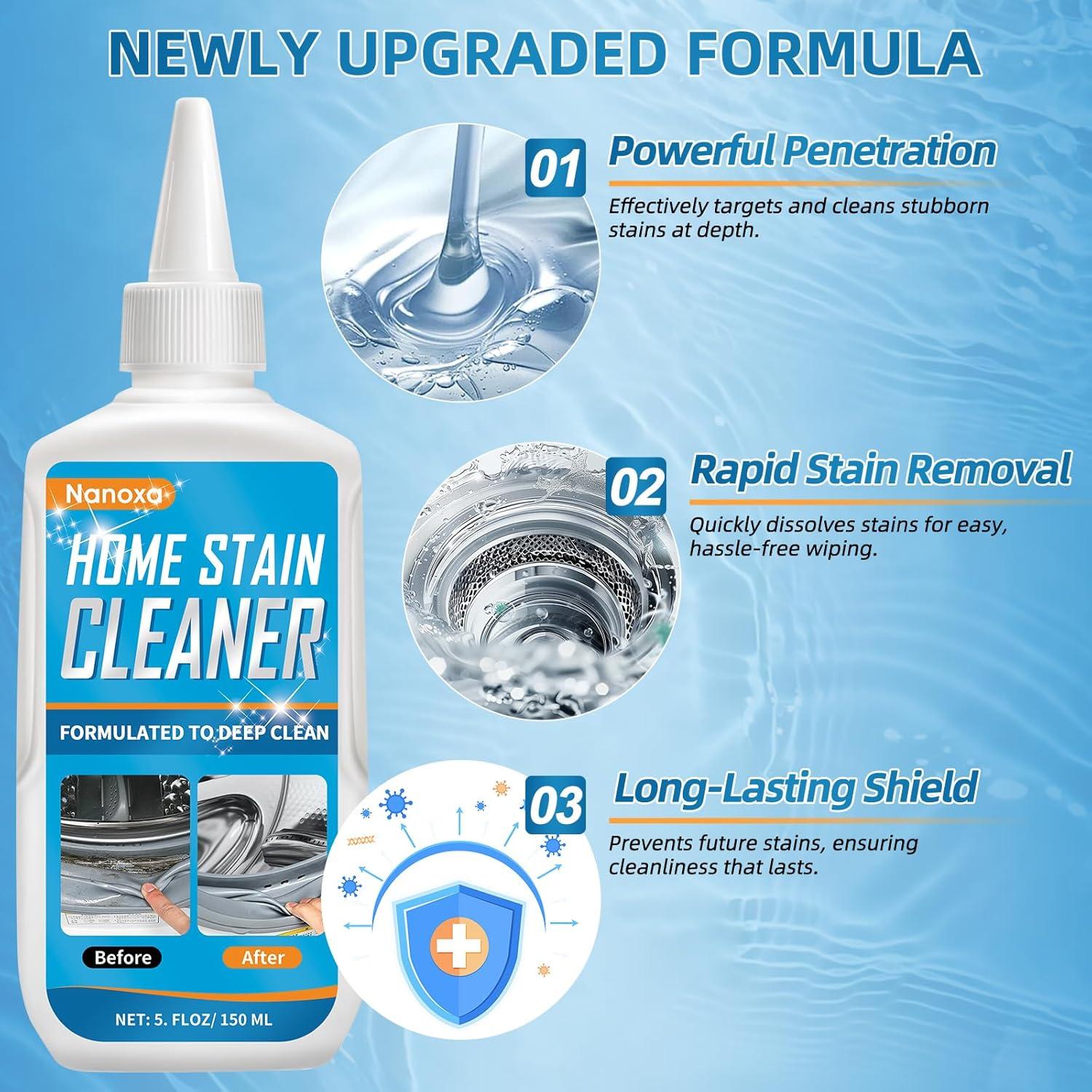 Gel Quitamanchas Multiusos Nanoxa 148 ml - Limpieza Profunda