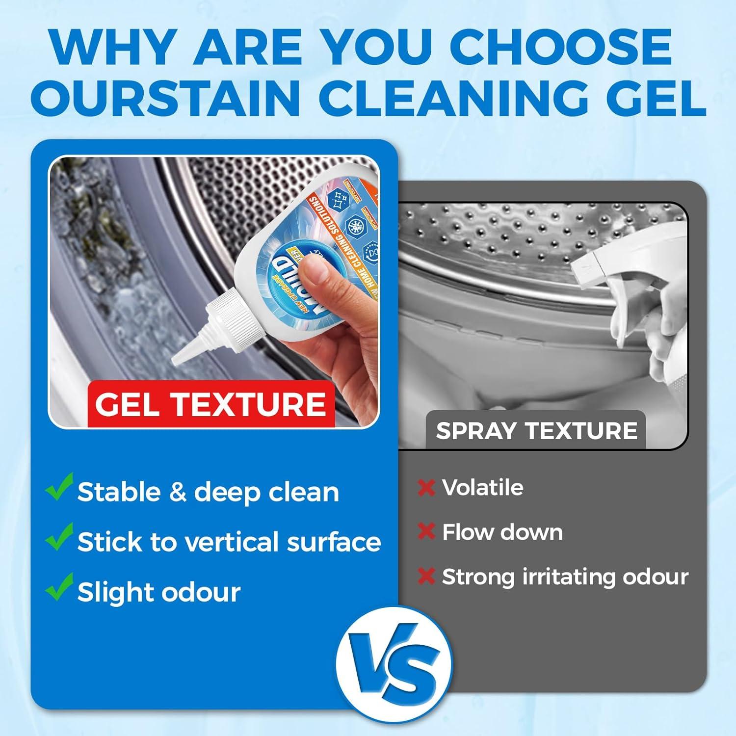 Gel Quitamanchas Mosconly 236.6 ml - Limpiador Multifuncional