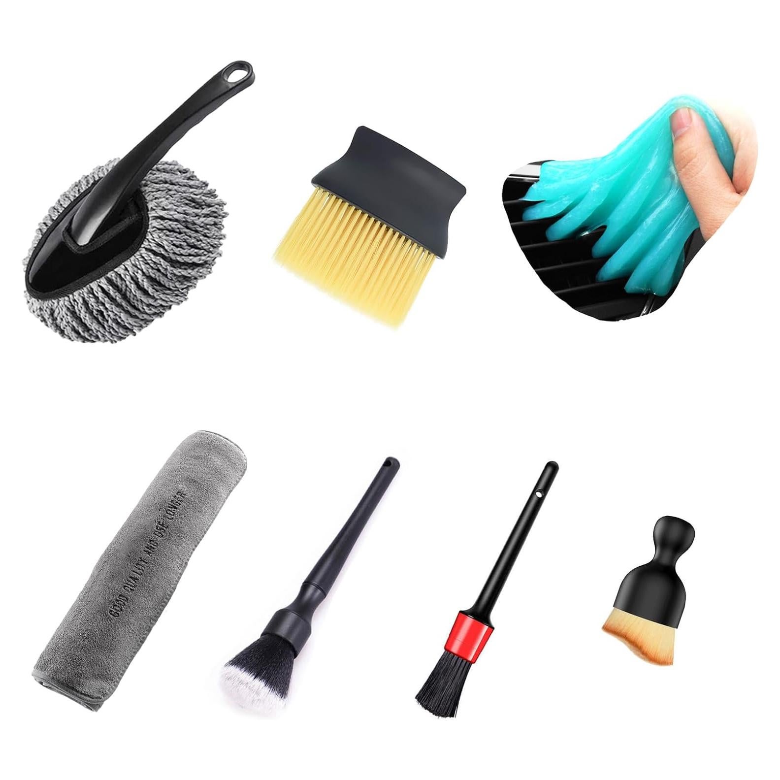 Kit de Limpieza Interior de Auto ANDA SPARK CleanKit002 7 Piezas