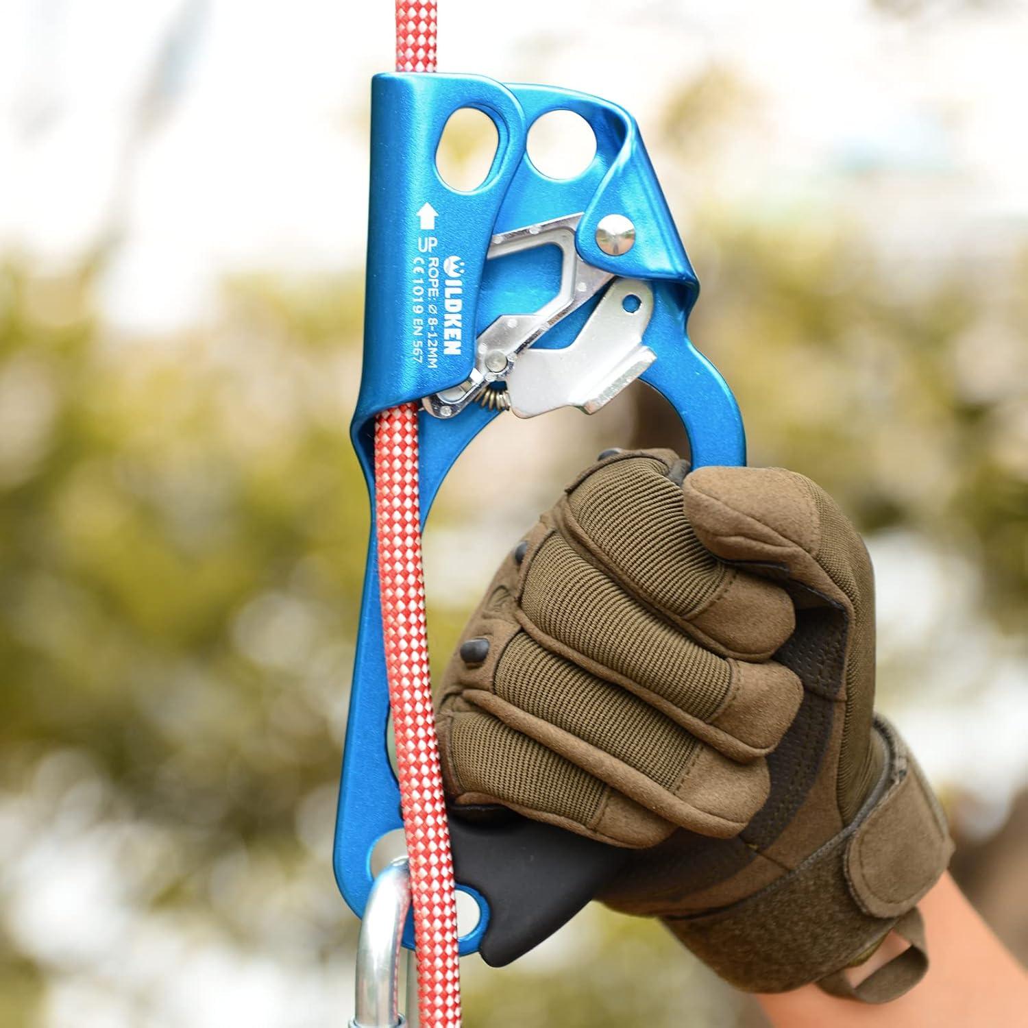 Ascensor de Mano WILDKEN para Escalada 8-12mm Azul