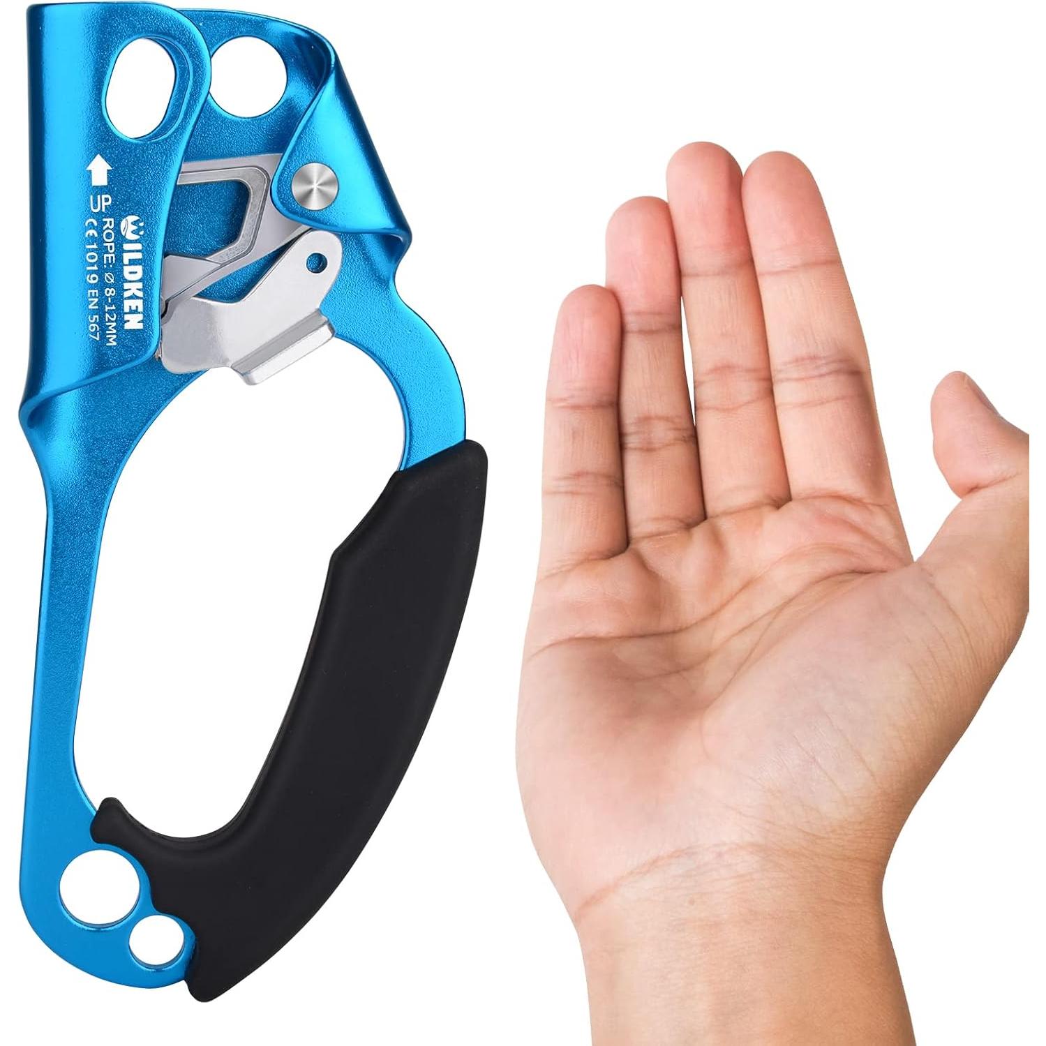 Ascensor de Mano WILDKEN para Escalada 8-12mm Azul