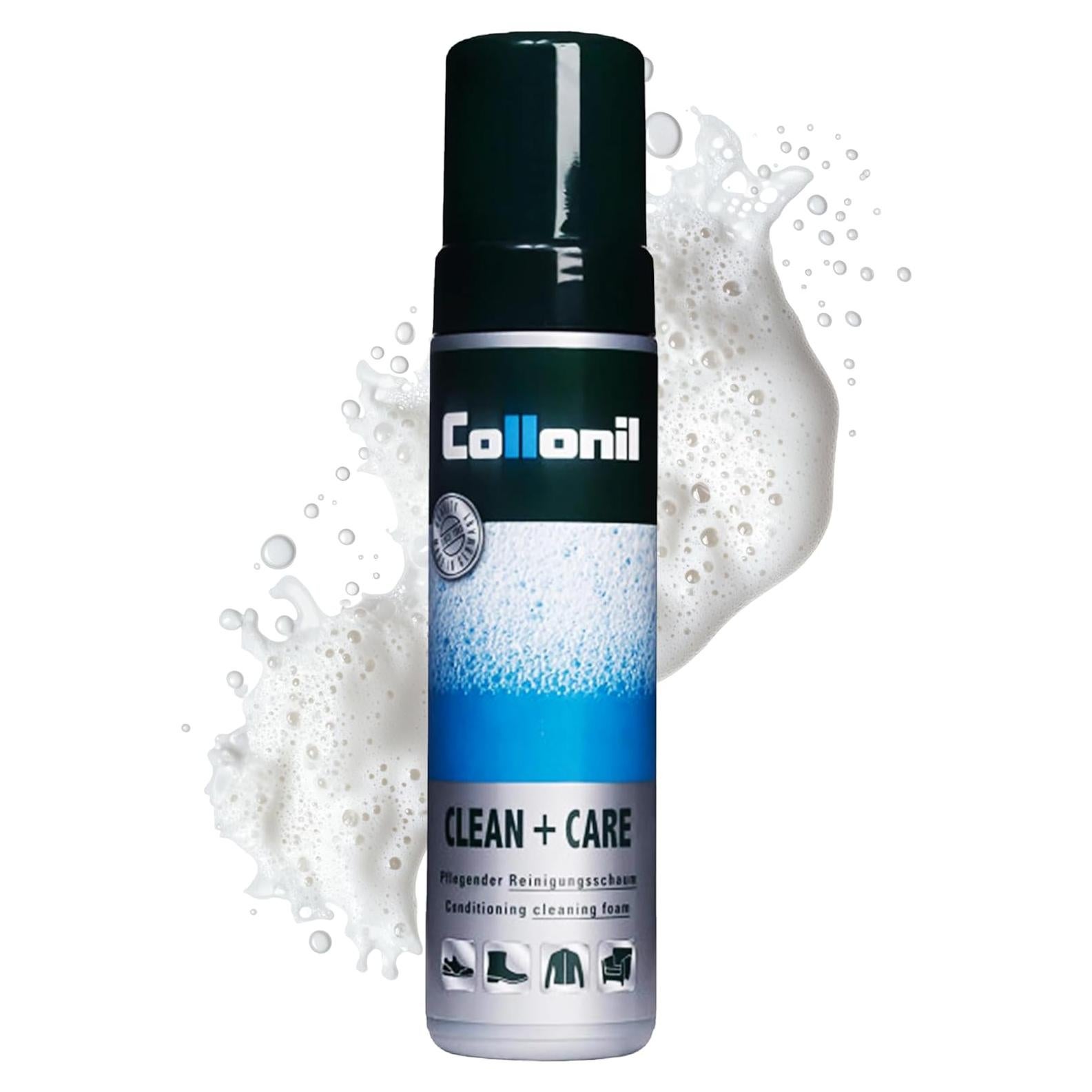 Collonil Clean & Care Limpiador Espuma 200 ml - Cuero y Textiles