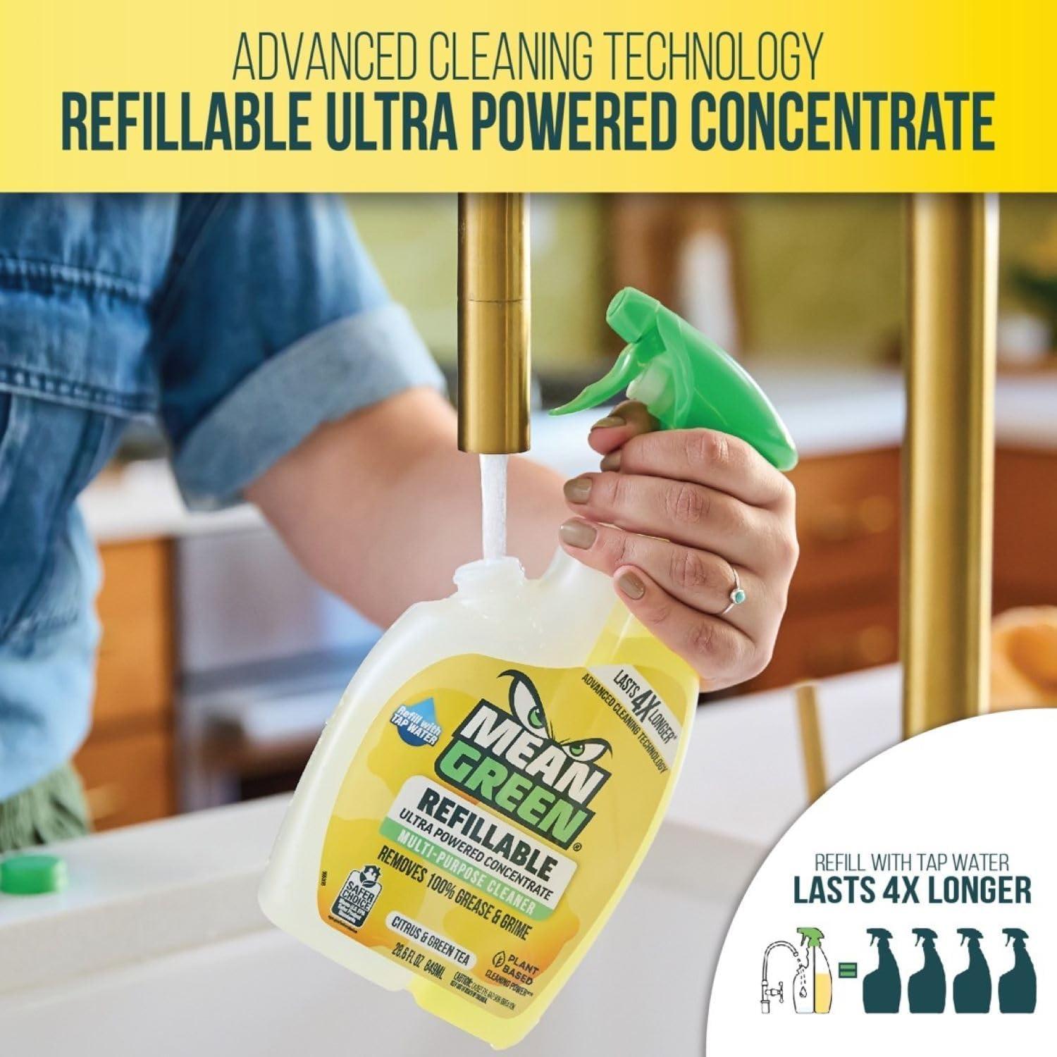 Limpiador Multiusos Concentrado Mean Green 421 ml Cítricos Té Verde