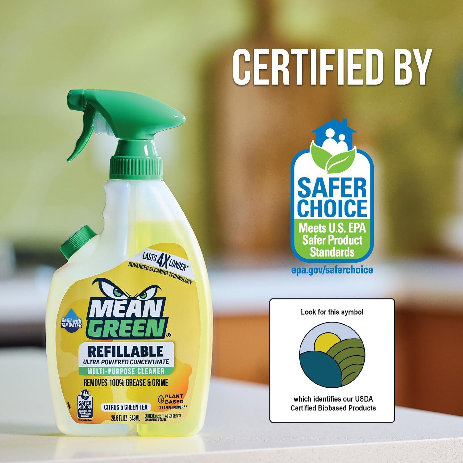 Limpiador Multiusos Concentrado Mean Green 421 ml Cítricos Té Verde