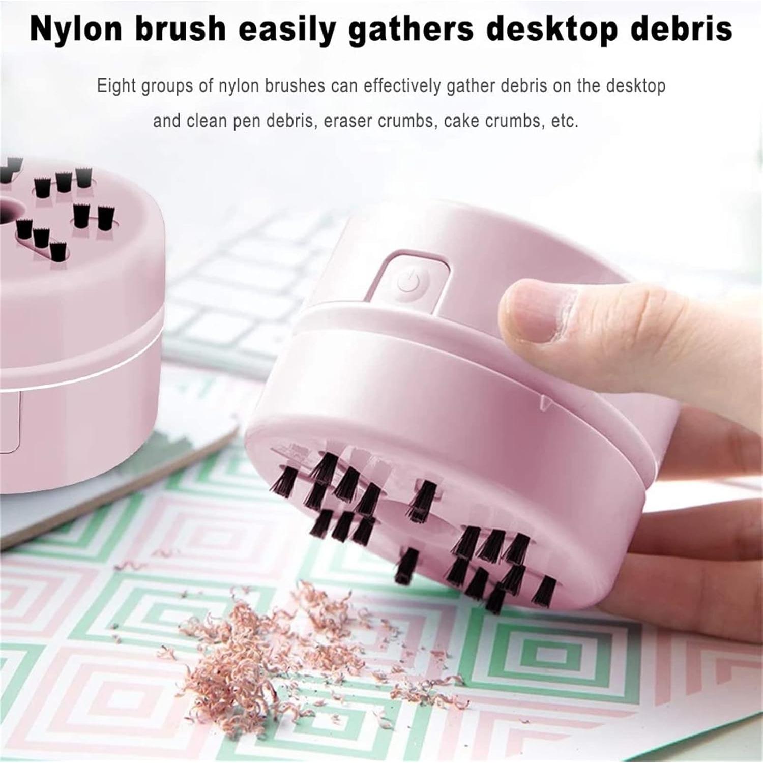 Aspiradora Mini Huacan para Pintura de Diamante Rosa 8.5x6.3cm