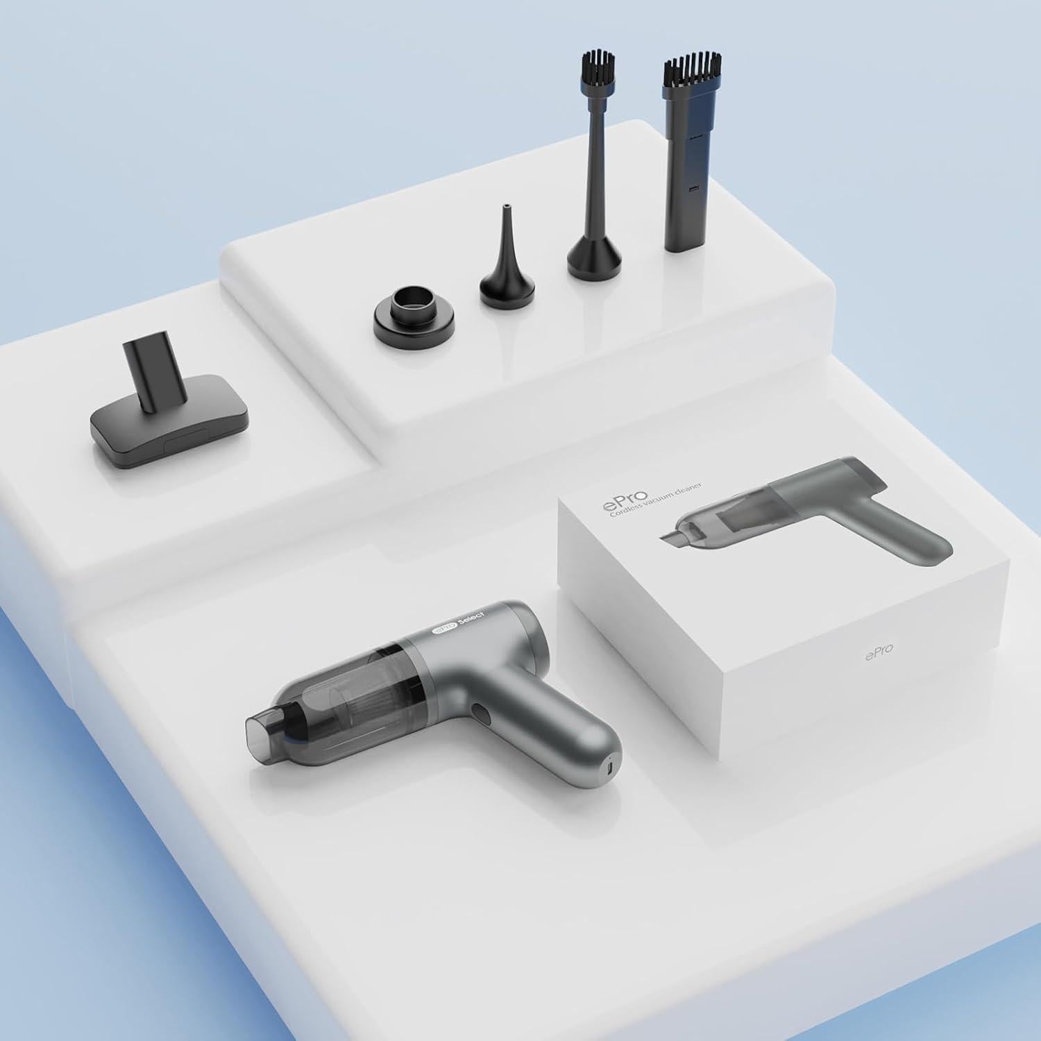 Aspiradora de Mano Inalámbrica EPROEON EV1395 - 75W 12000Pa