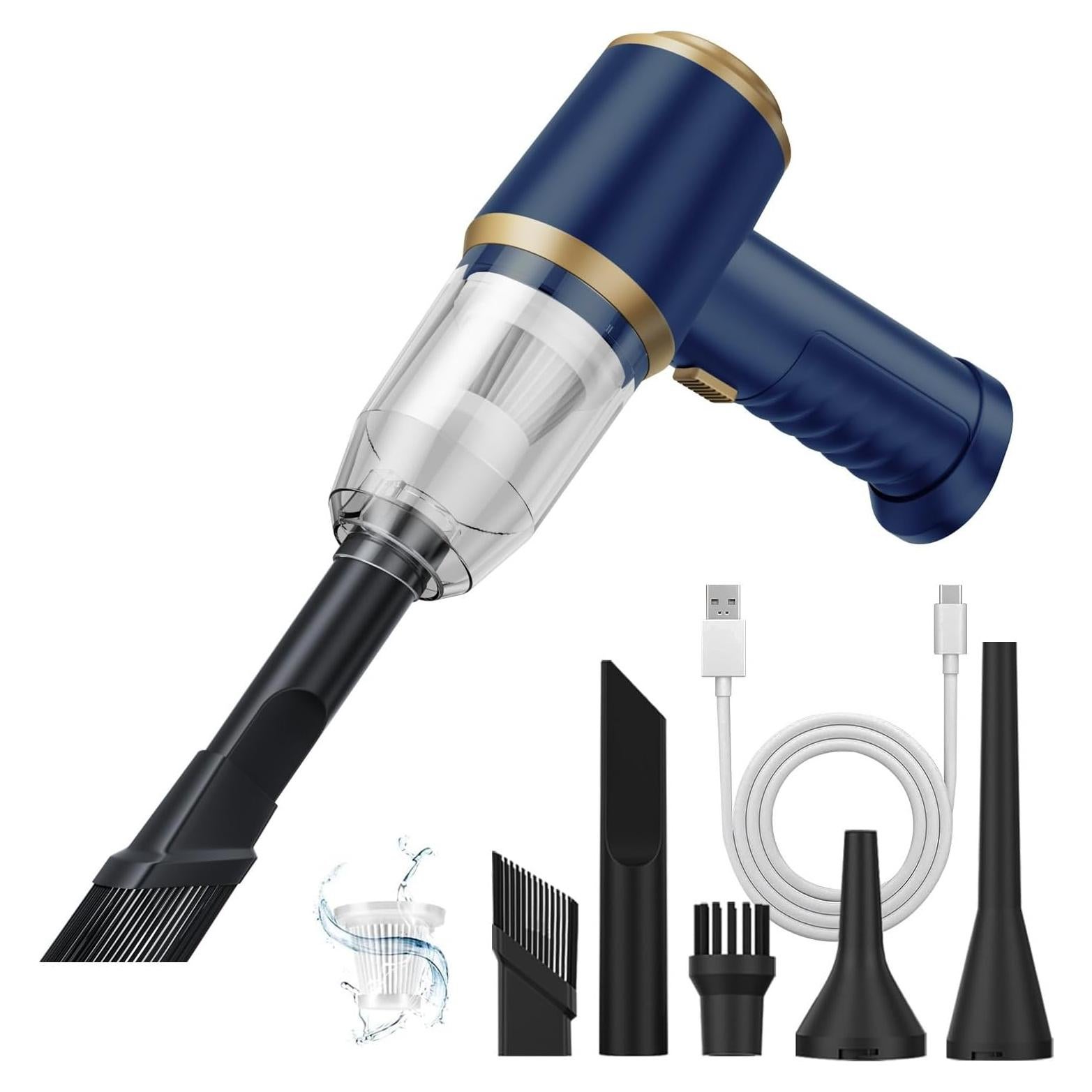 Aspiradora de Coche Inalámbrica Foivtrui FO-XCQ-808 120W 12000Pa