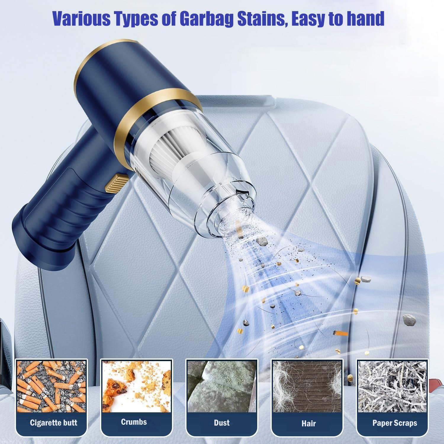 Aspiradora de Coche Inalámbrica Foivtrui FO-XCQ-808 120W 12000Pa