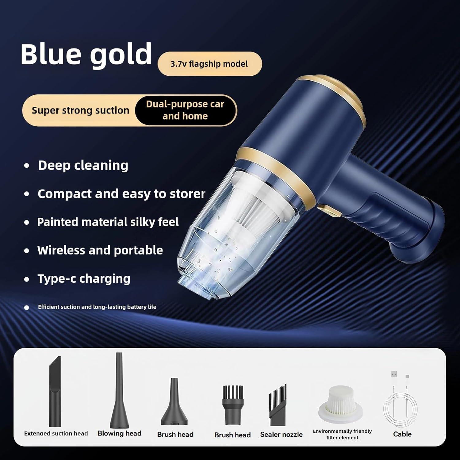 Aspiradora de Coche Inalámbrica Foivtrui FO-XCQ-808 120W 12000Pa