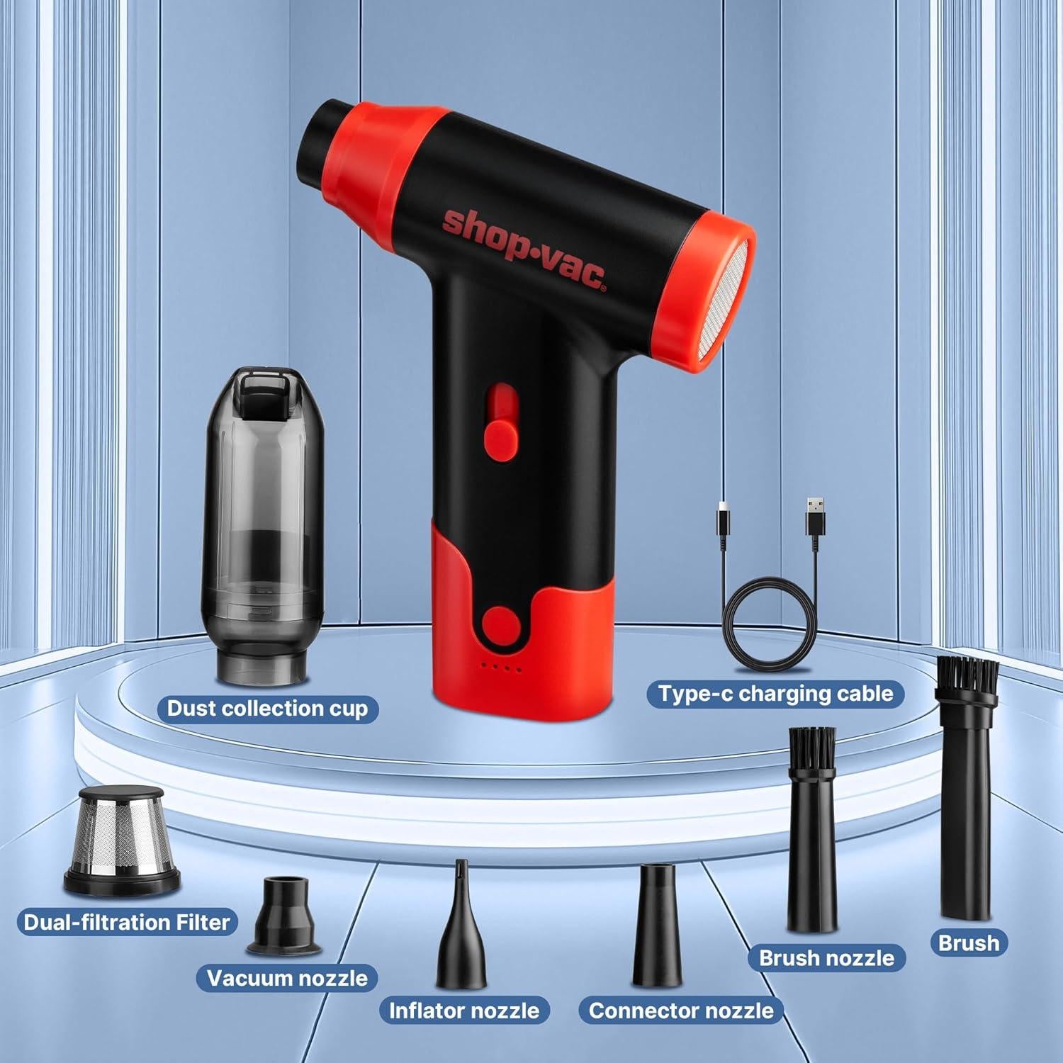 Aspiradora y Soplador Eléctrico 2-en-1 Shop-Vac 5430230