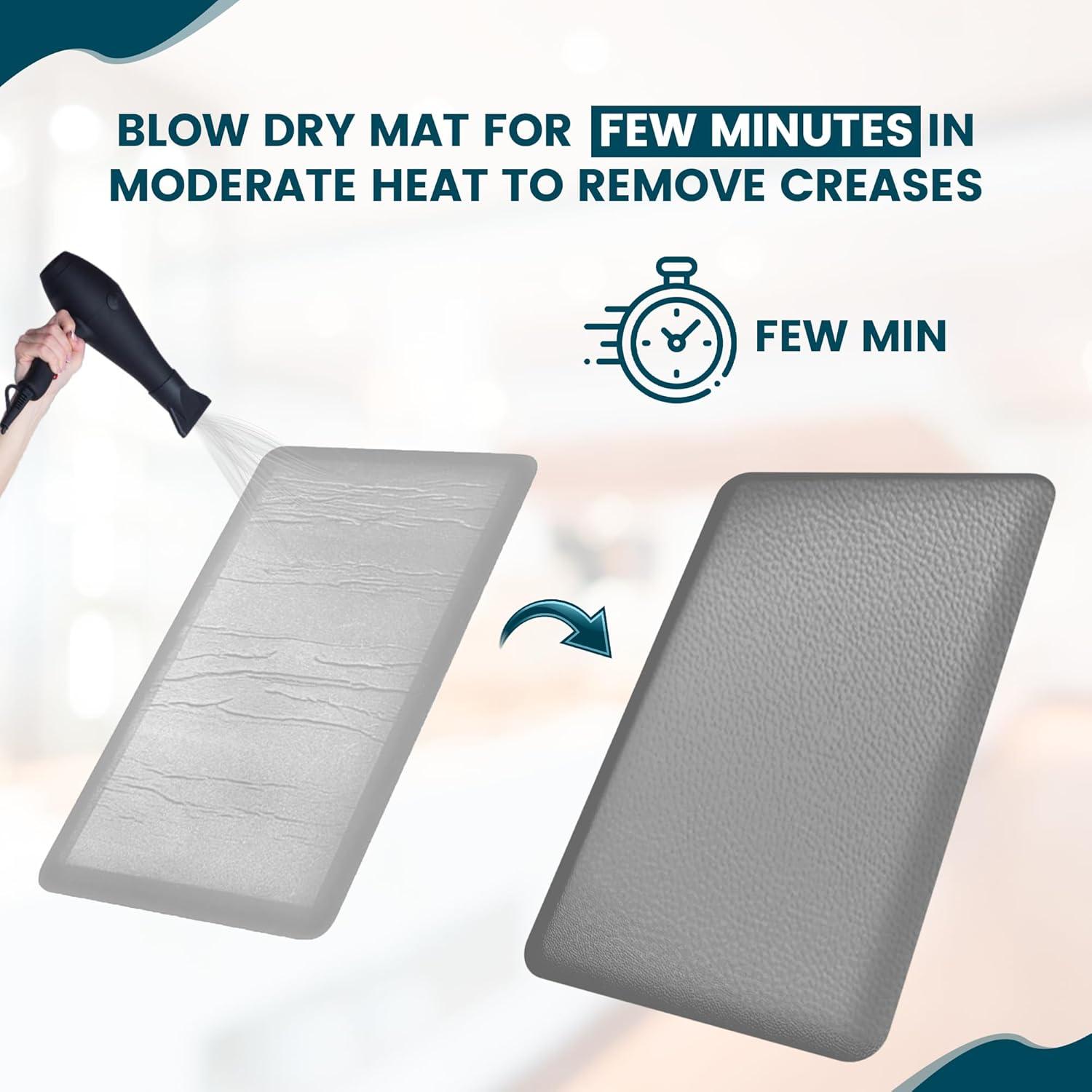 Alfombra Antifatiga Ergonómica Caracal Cove 43.9x71.1cm Gris