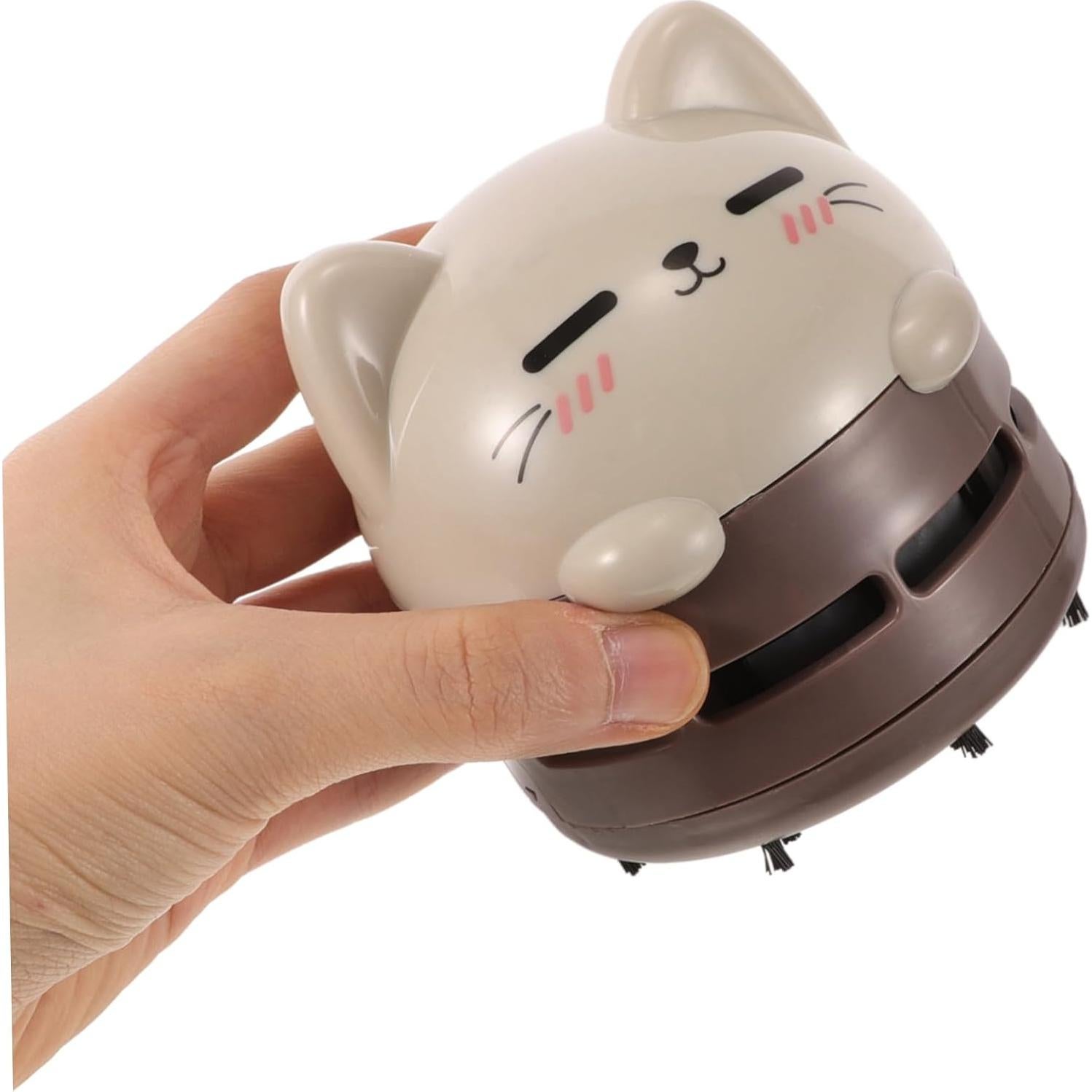 Aspiradora de Mano MERRYHAPY Mini Recargable Diseño Gato