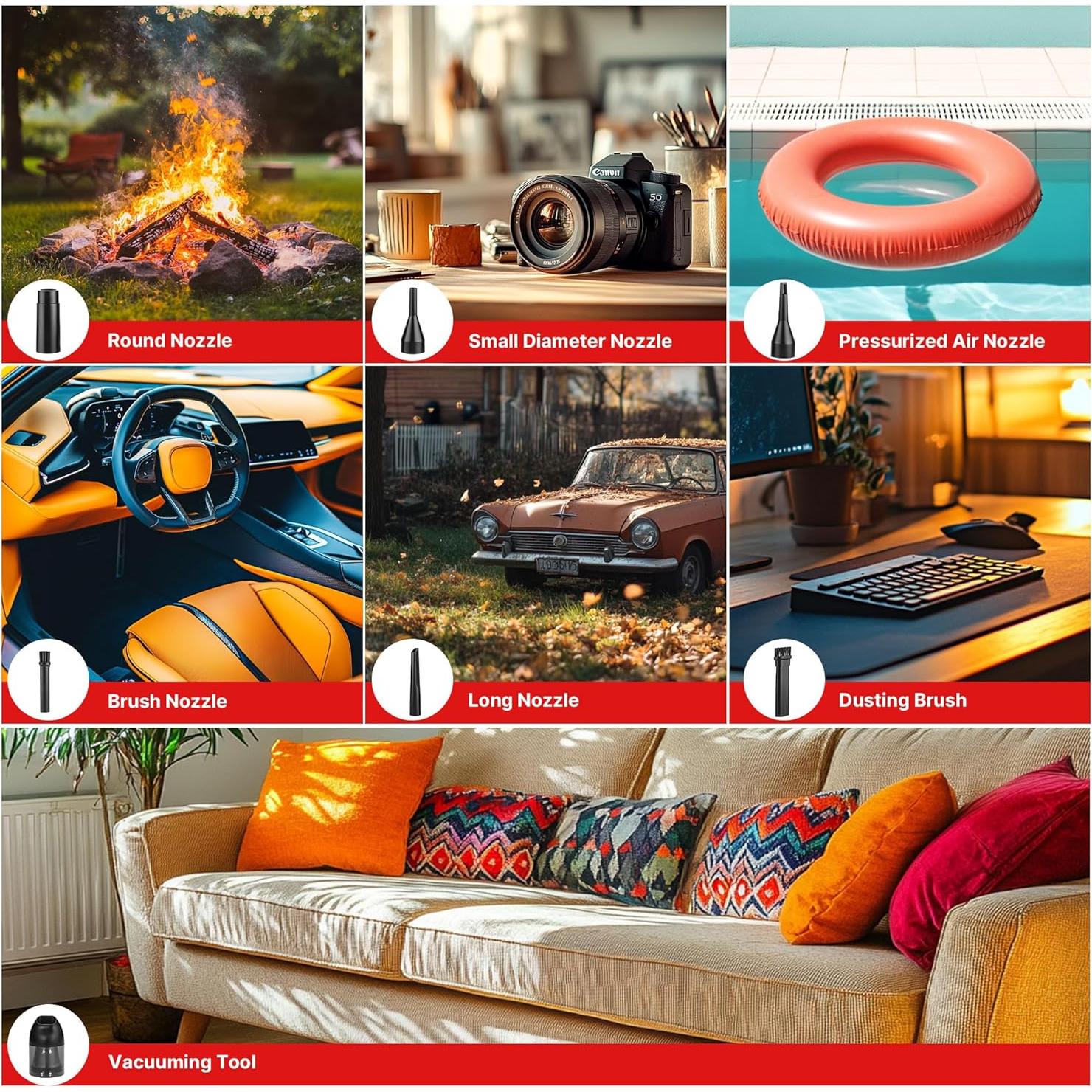 Aspiradora de Coche Inalámbrica Shop-Vac 14000Pa 2-en-1