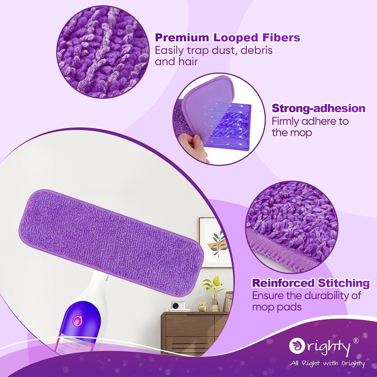 Paquete de 10 Paños de Mopa Reutilizables Orighty 33-38 cm