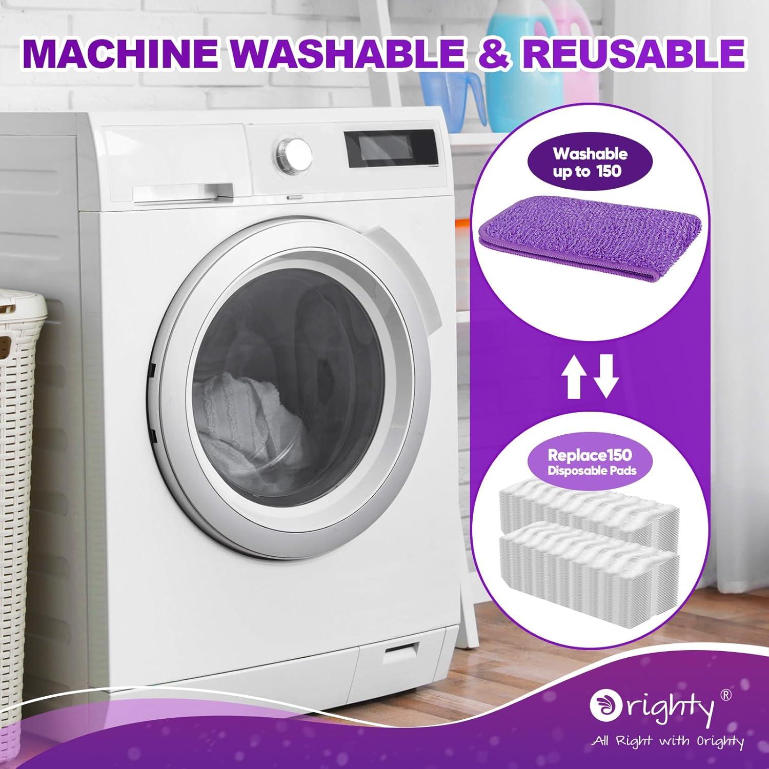 Paquete de 10 Paños de Mopa Reutilizables Orighty 33-38 cm