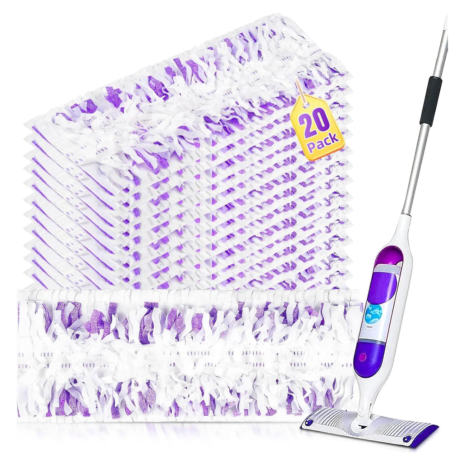 20 Recargas Almohadilla Desechable PowerMop Multi-Superficie