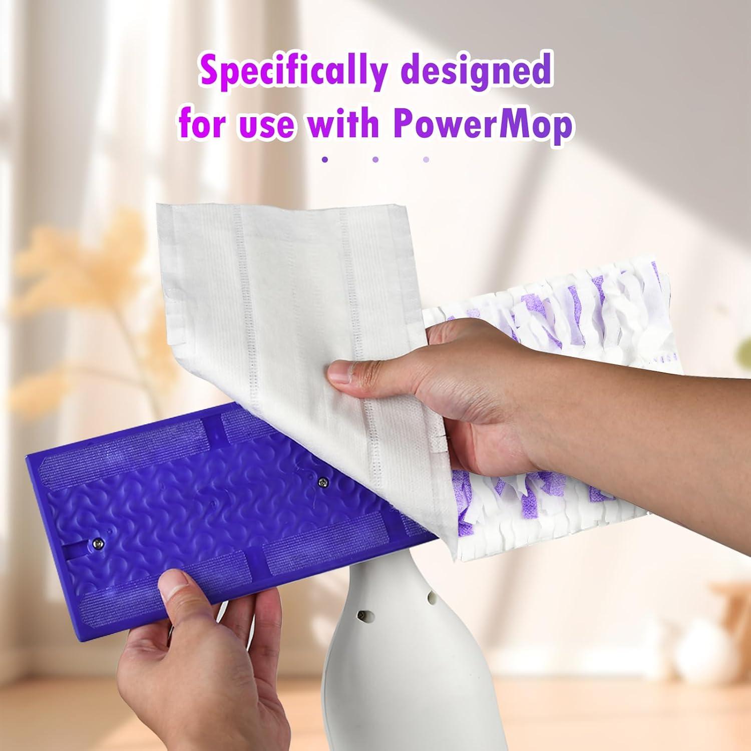 20 Recargas Almohadilla Desechable PowerMop Multi-Superficie