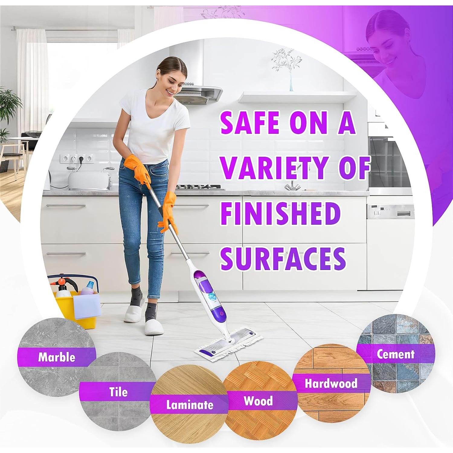 20 Recargas Almohadilla Desechable PowerMop Multi-Superficie