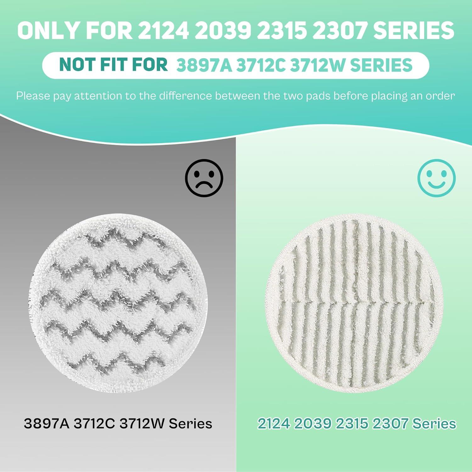 Kit de Almohadillas de Reemplazo Bissell Spinwave 2124 - 6 Piezas