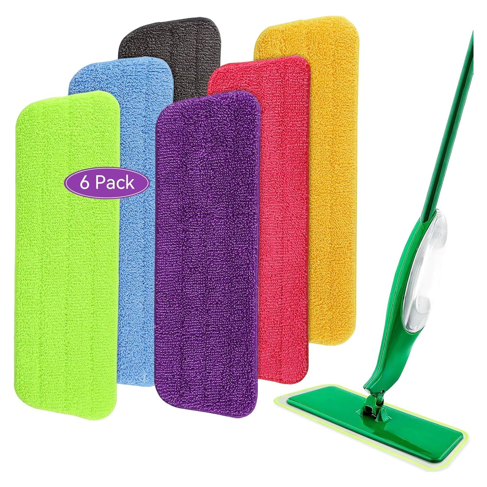 Paquete de 6 Paños de Microfibra Reutilizables GreeSuit 40.64cm