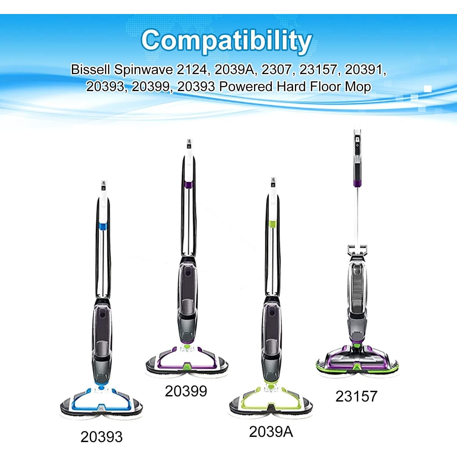 Paquete de 6 Almohadillas de Reemplazo Bissell Spinwave 2124
