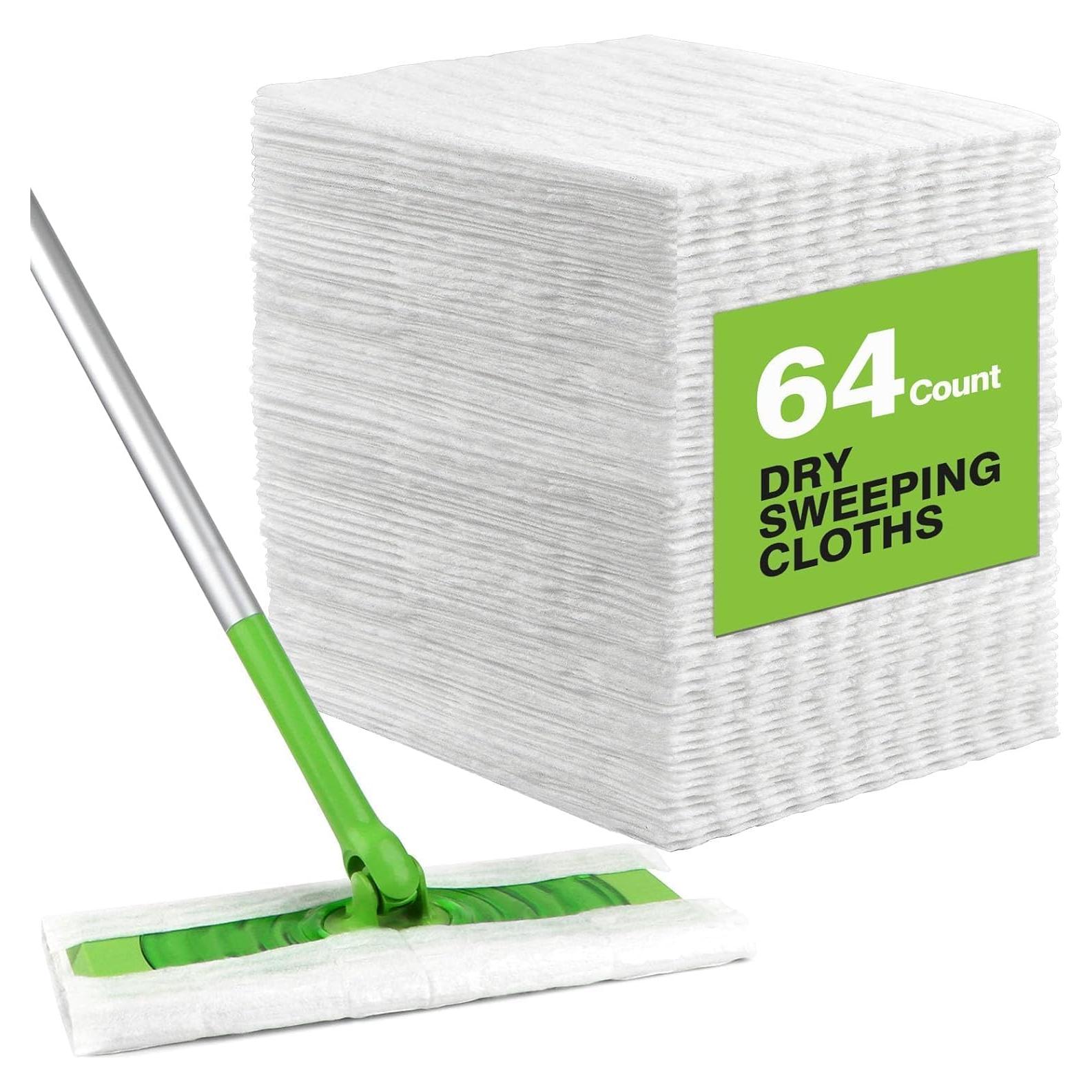 Paños de Barrido Seco HOMEXCEL 64 Unidades 20.3x26.4cm