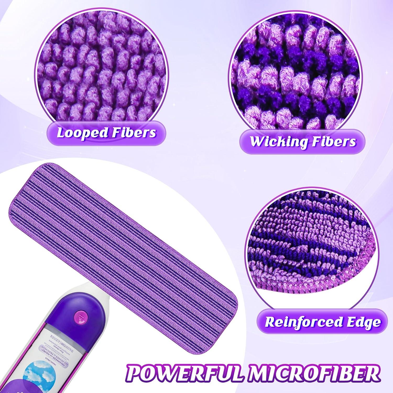 9 Almohadillas de Mopa Reutilizables Papclean para Swiffer