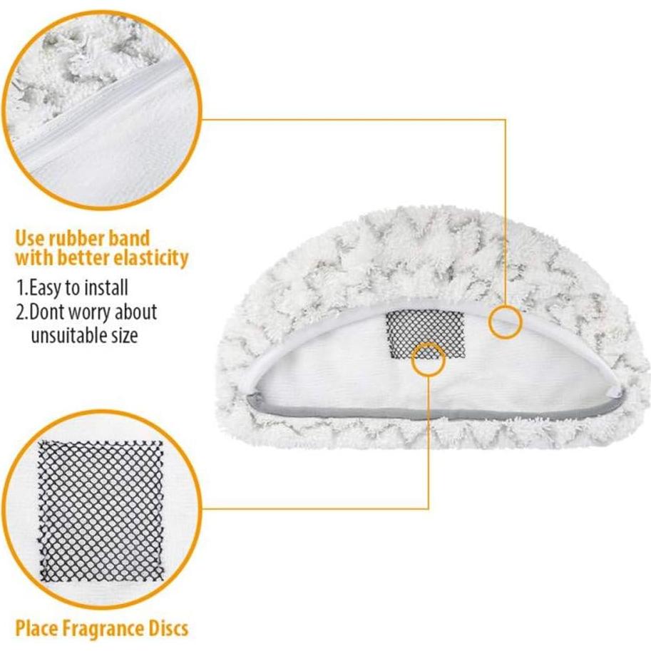 Almohadillas de Reemplazo Bissell Powerfresh 1940 6-Pack Microfibra